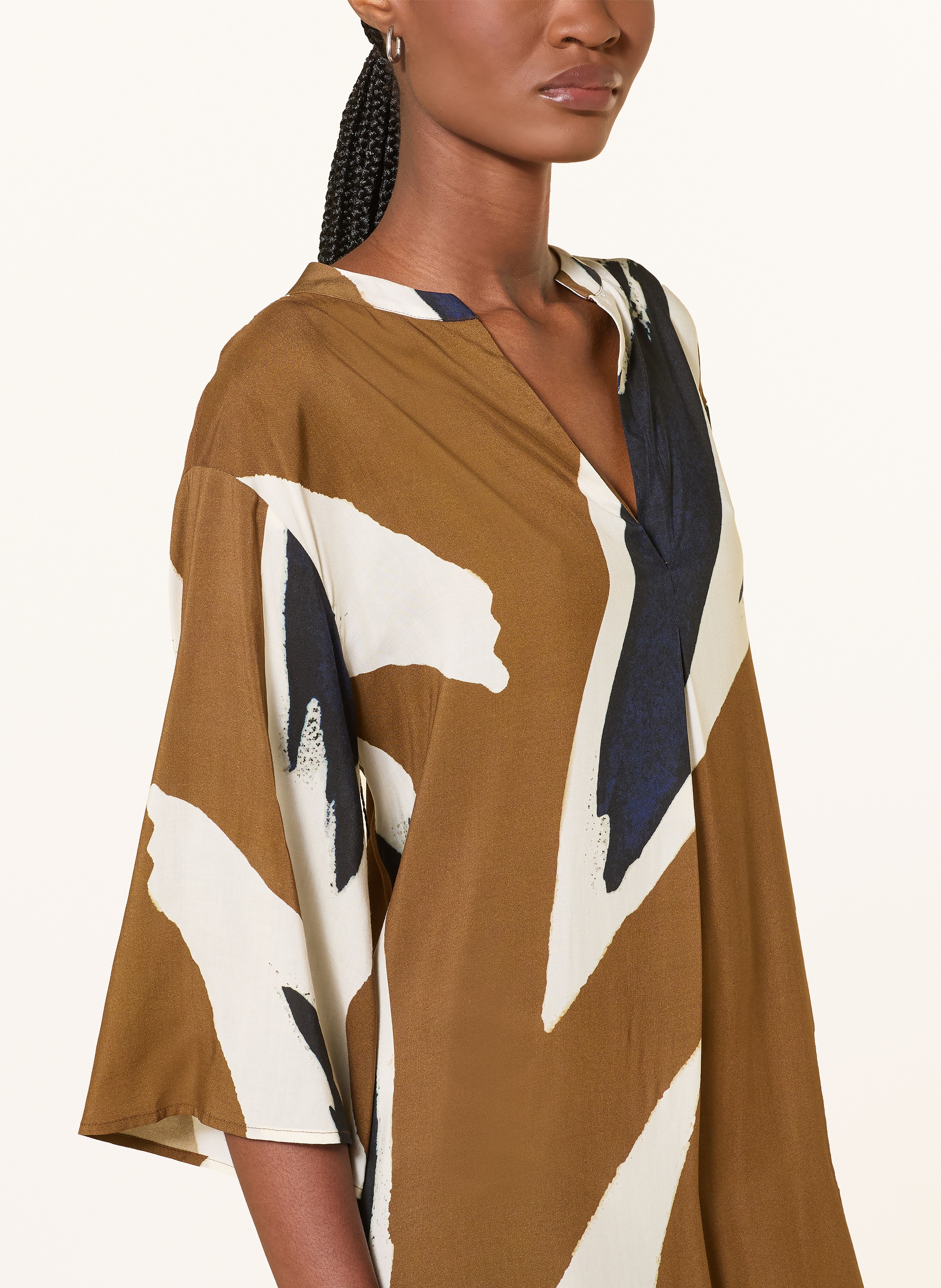 Thumbnail - Maryan Mehlhorn Strandkleid Nomade Mit 3/4-Arm braun