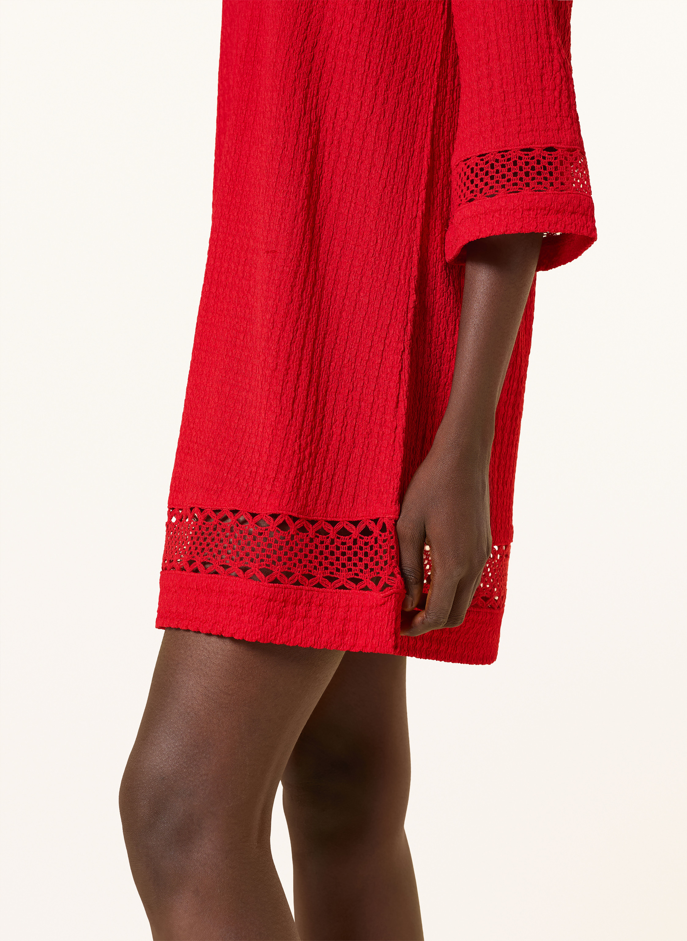 Thumbnail - Maryan Mehlhorn Strandkleid Mit 3/4-Arm rot