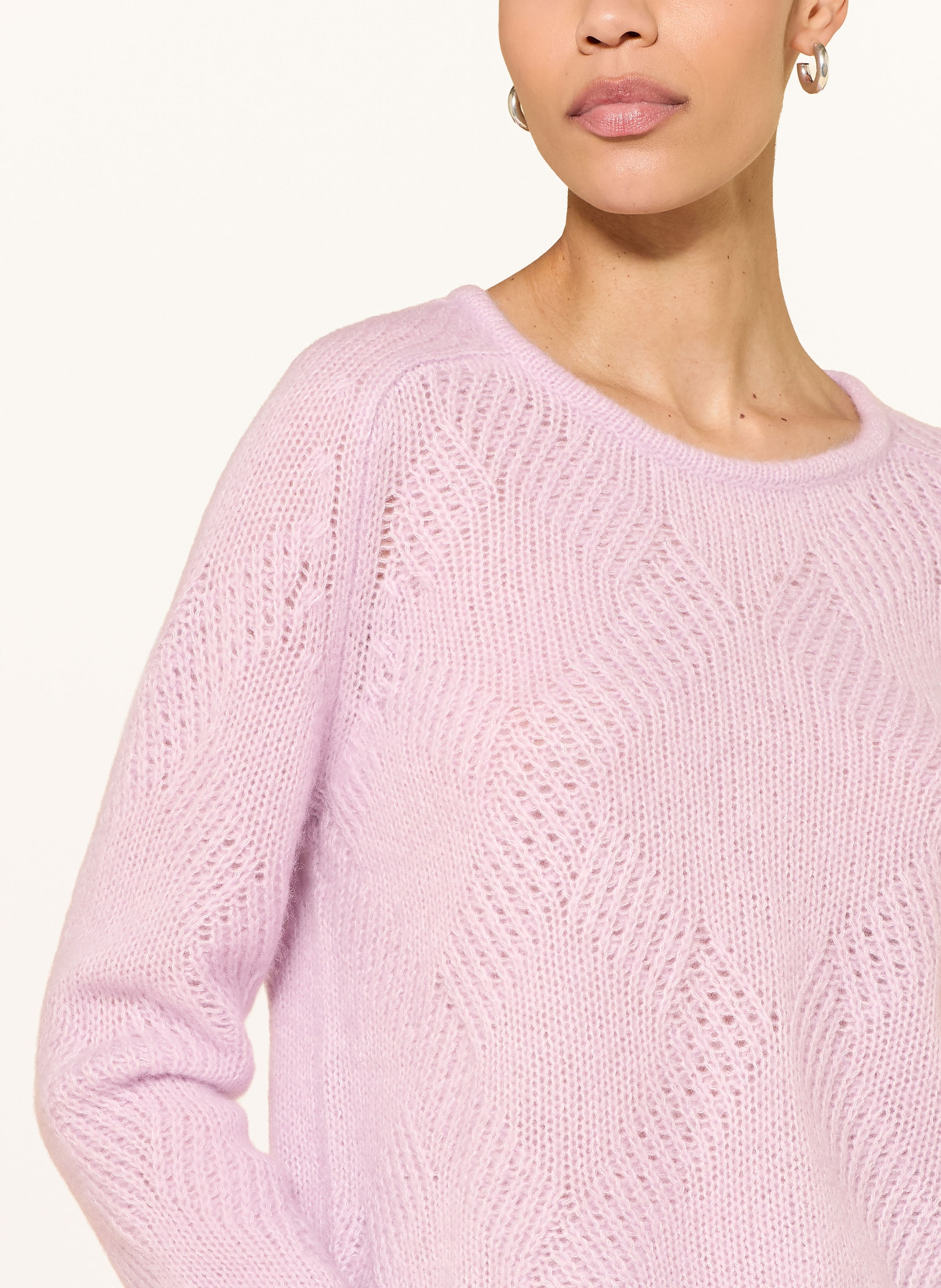 Thumbnail - Hemisphere Pullover Mit Cashmere lila