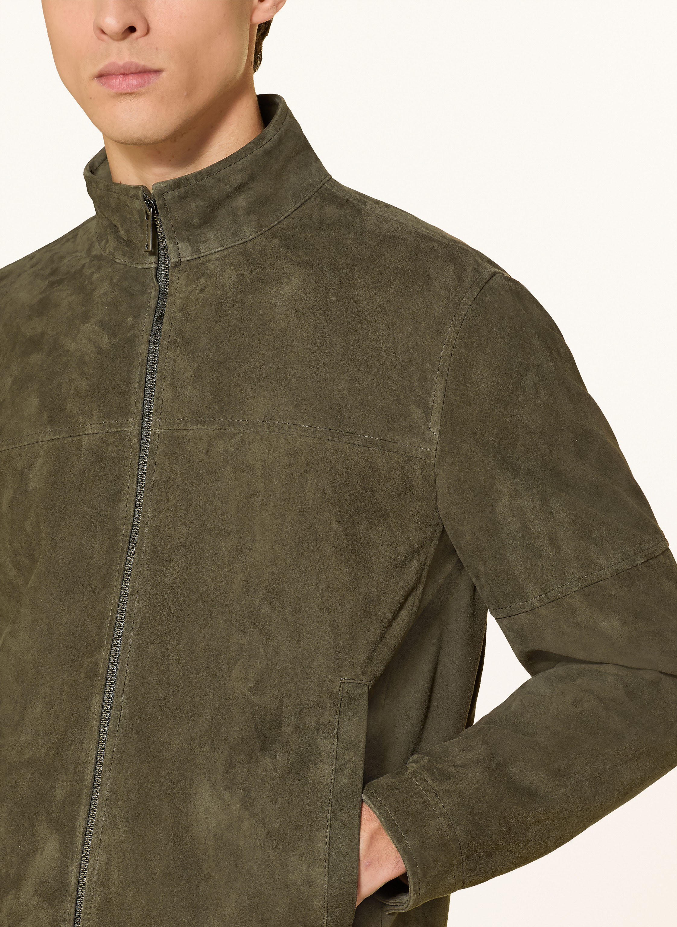 Thumbnail - Strellson Lederjacke Jimmy gruen