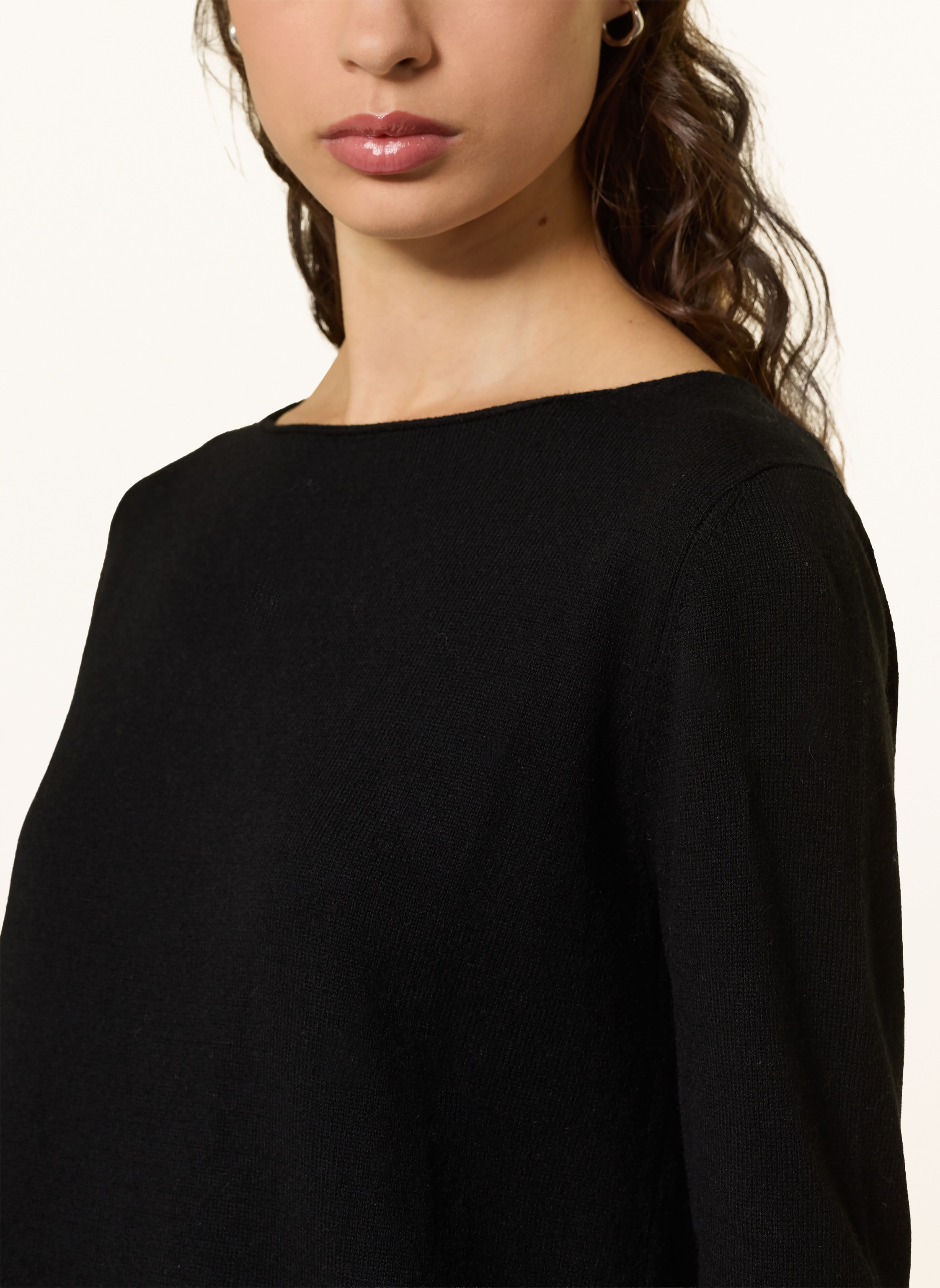 Thumbnail - Allude Pullover Mit Cashmere schwarz