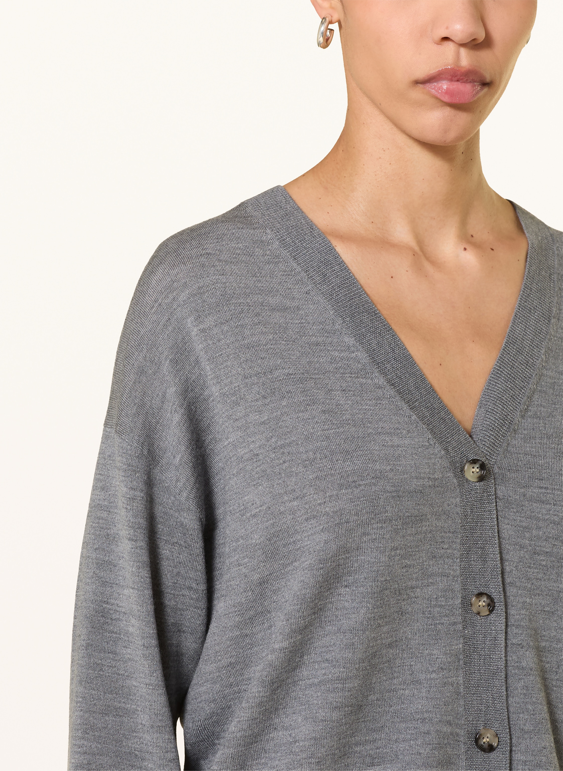 Thumbnail - Allude Strickjacke grau