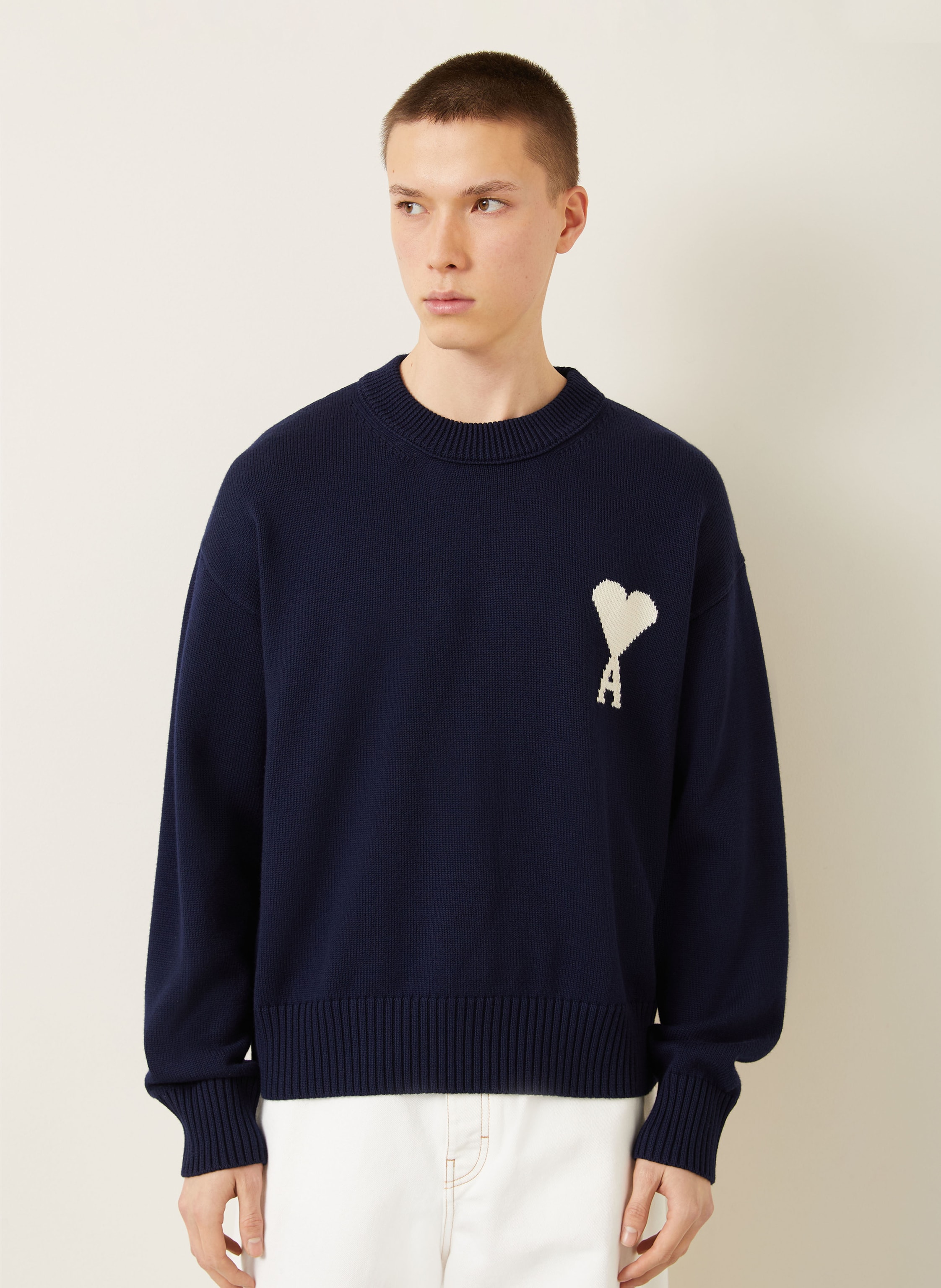 Thumbnail - Ami Paris Pullover blau