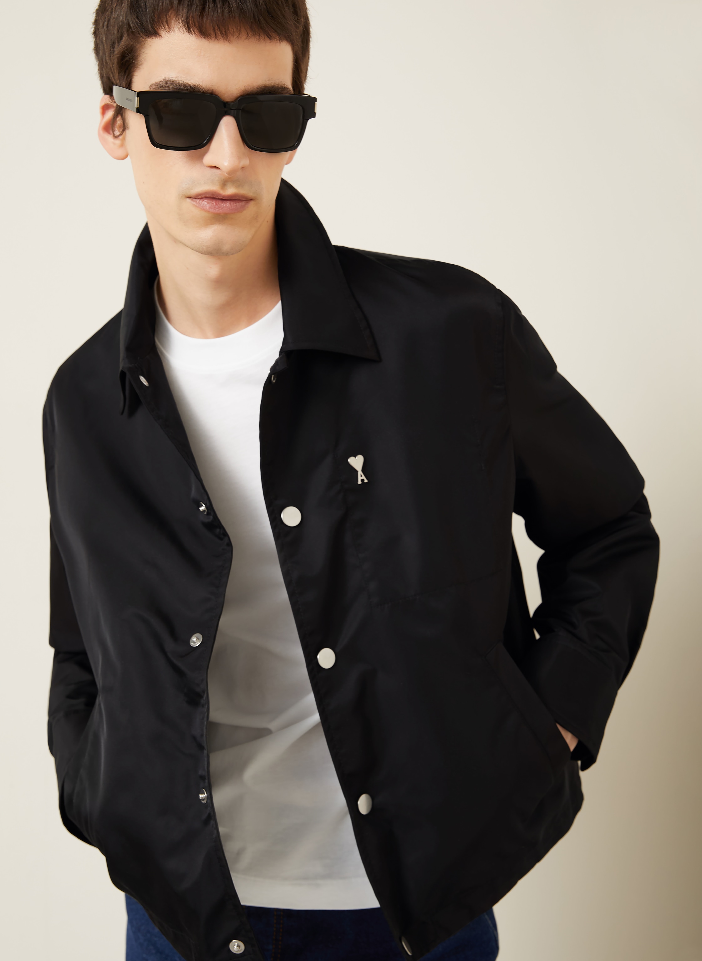 Thumbnail - Ami Paris Overjacket schwarz