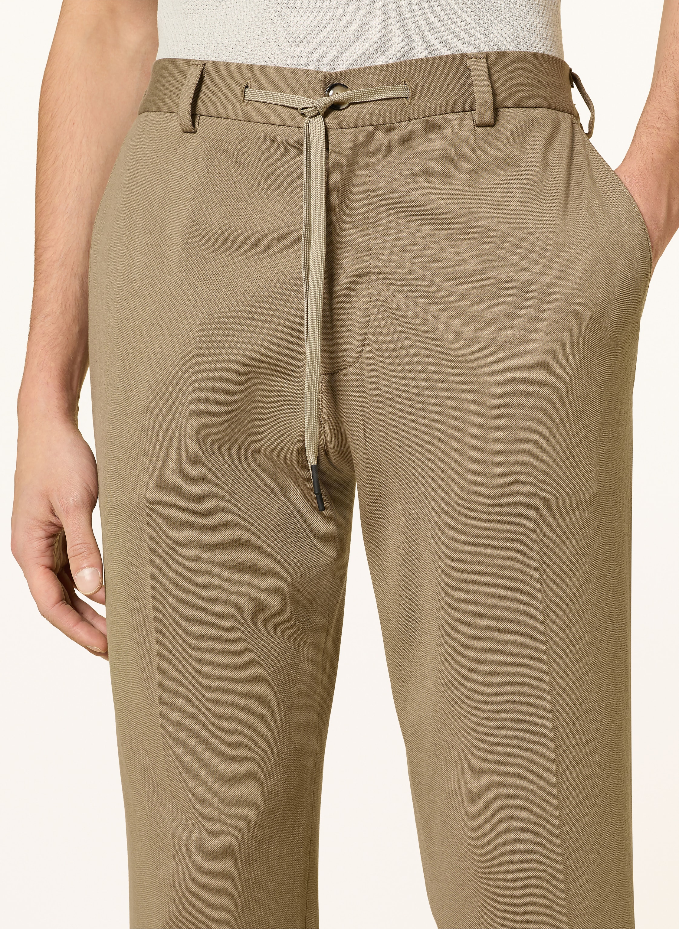 Thumbnail - Circolo 1901 Hose Im Jogging-Stil Regular Fit beige