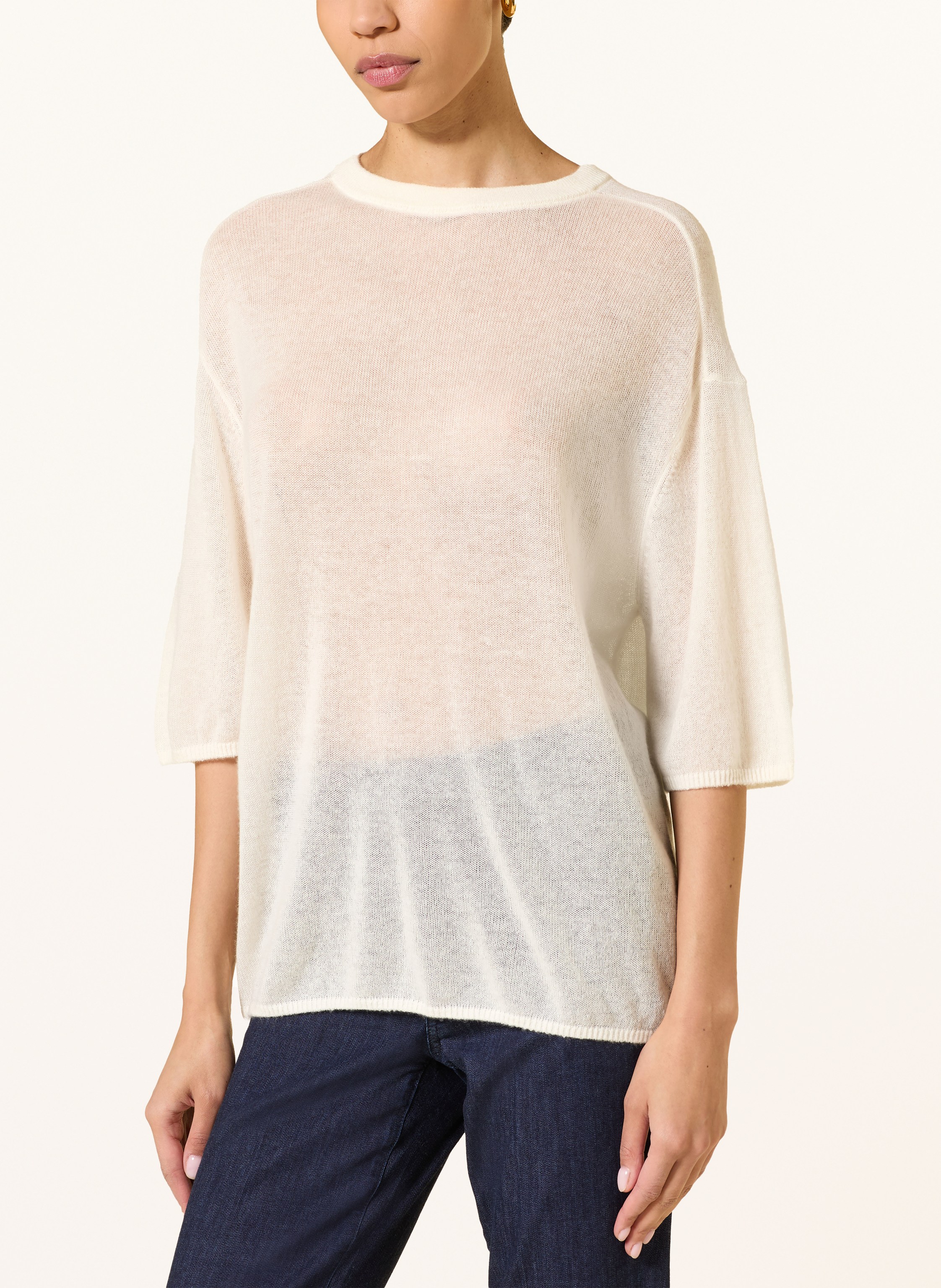Thumbnail - Alcidia Da Veiga Strickshirt Aus Cashmere beige