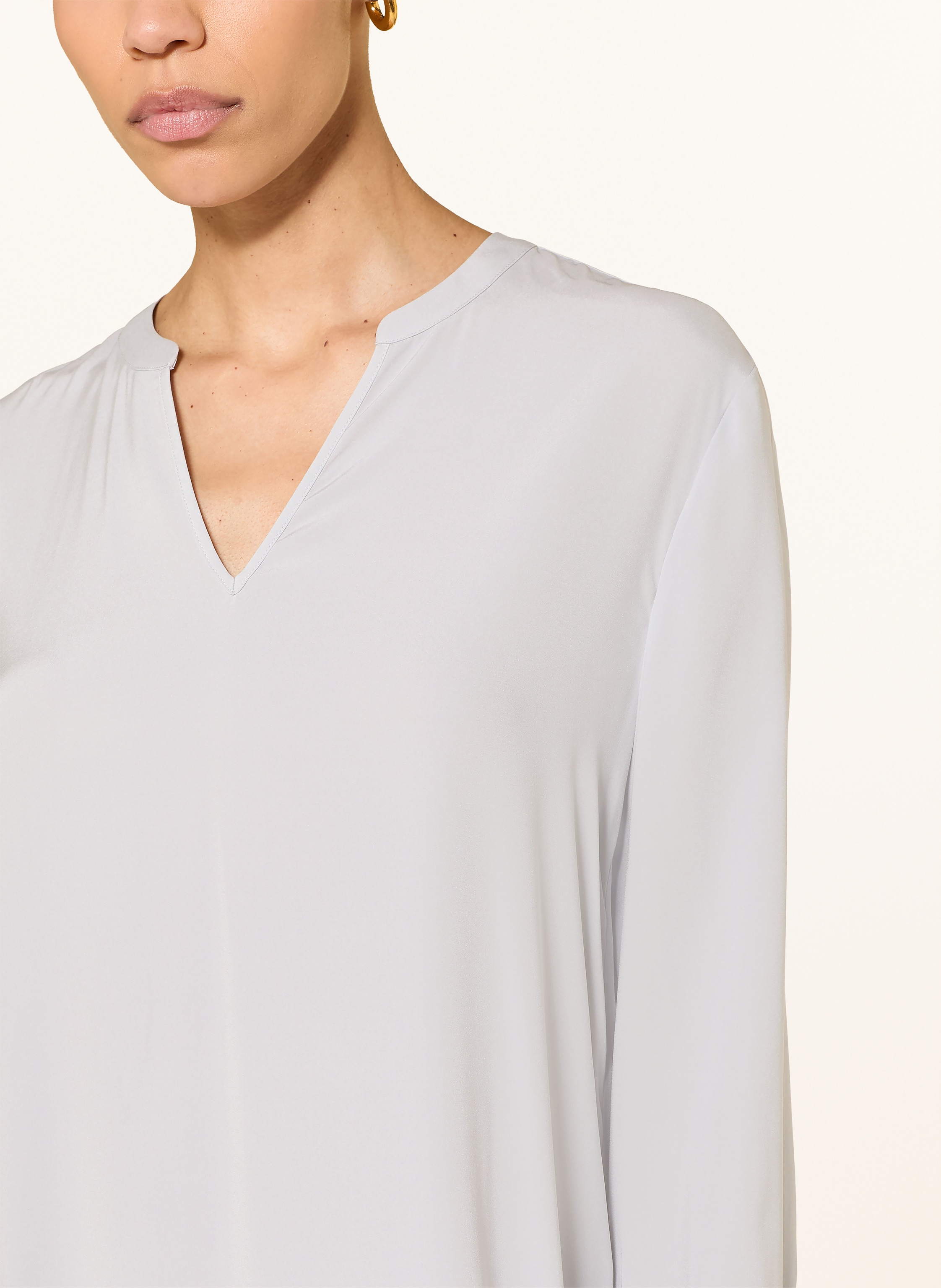 Thumbnail - Alcidia Da Veiga Seidenkleid grau