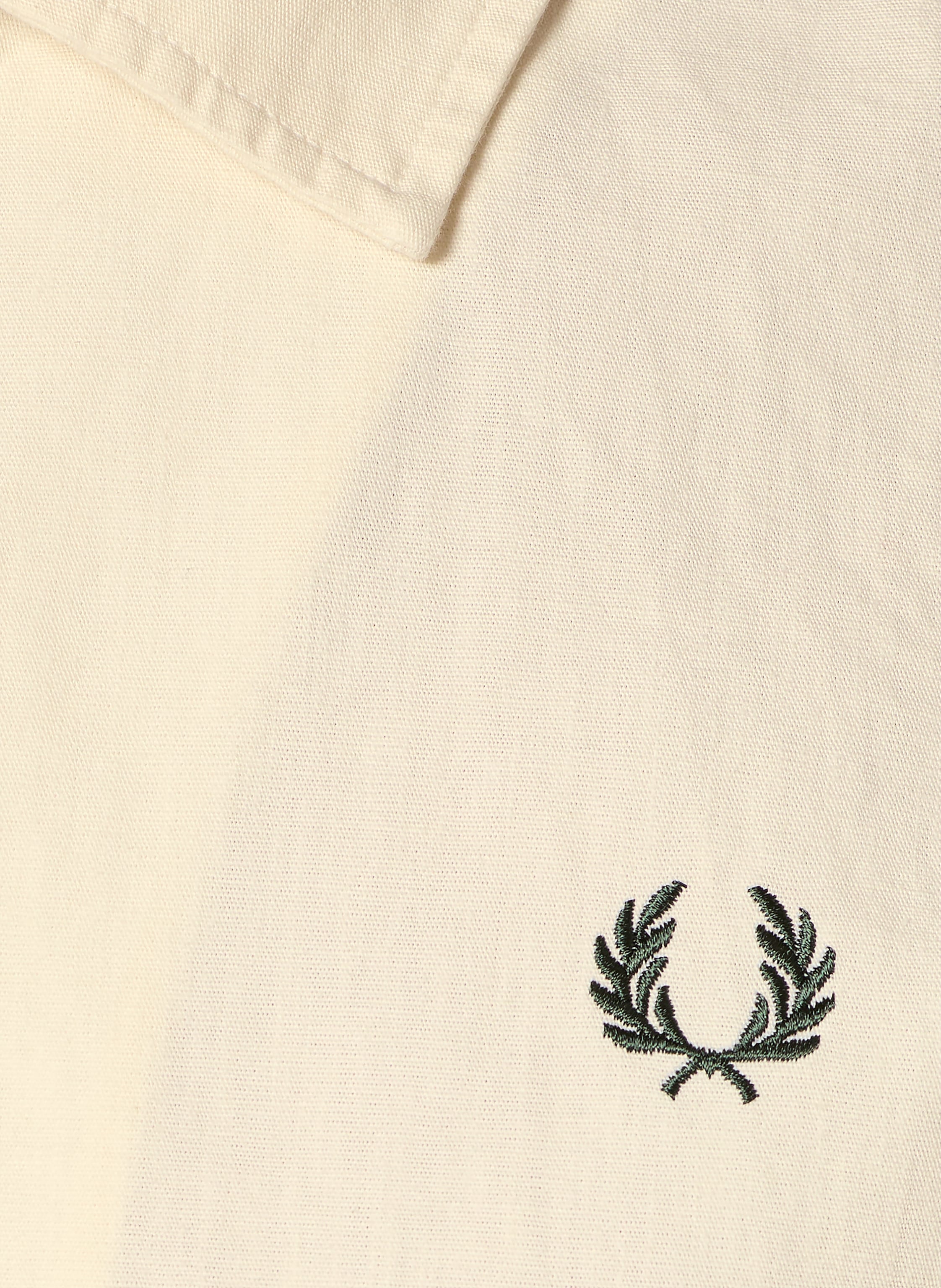 Thumbnail - Fred Perry Kurzarm-Hemd Comfort Fit weiss