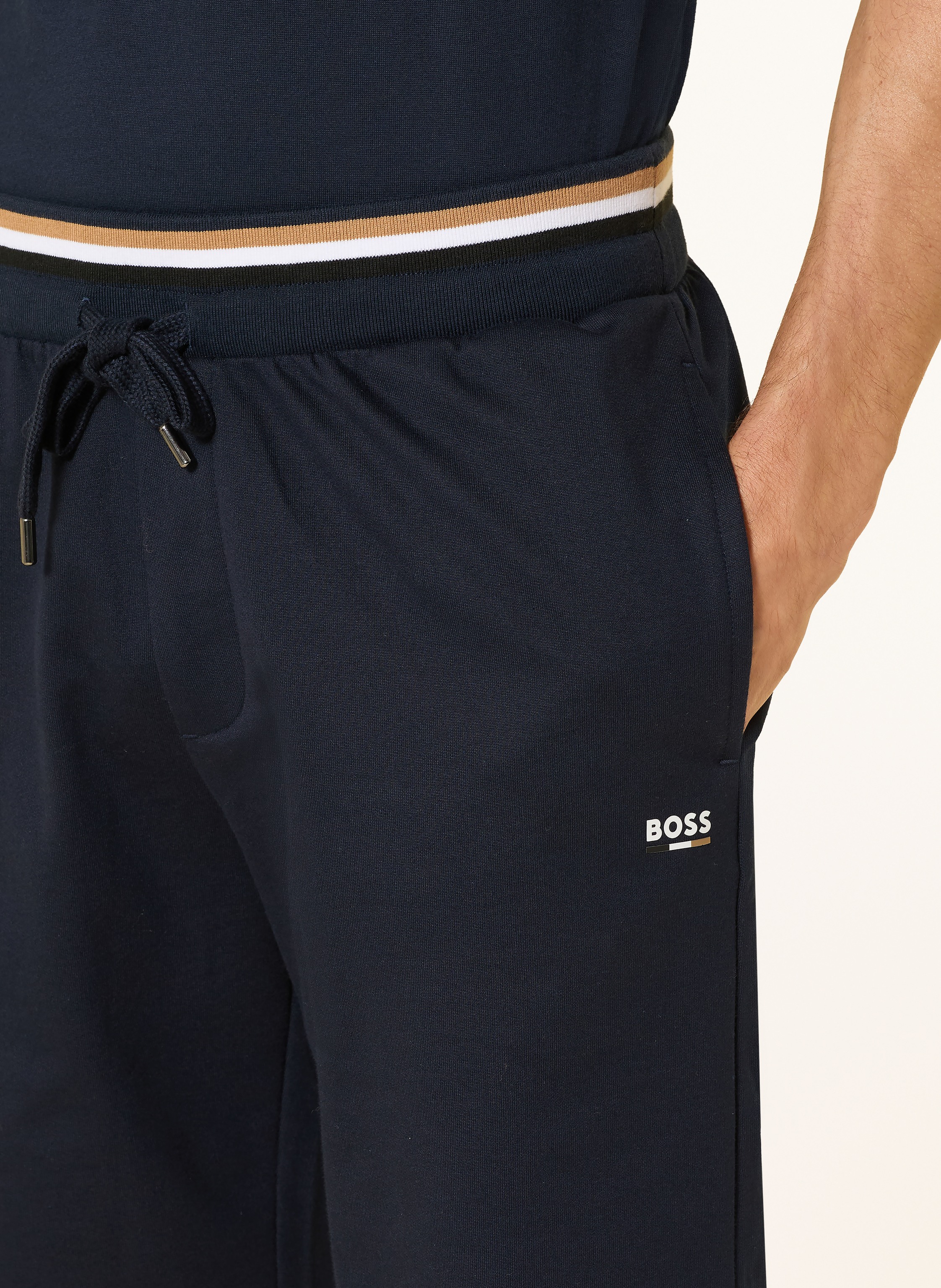 Thumbnail - Boss Lounge-Sweatshorts Iconic blau