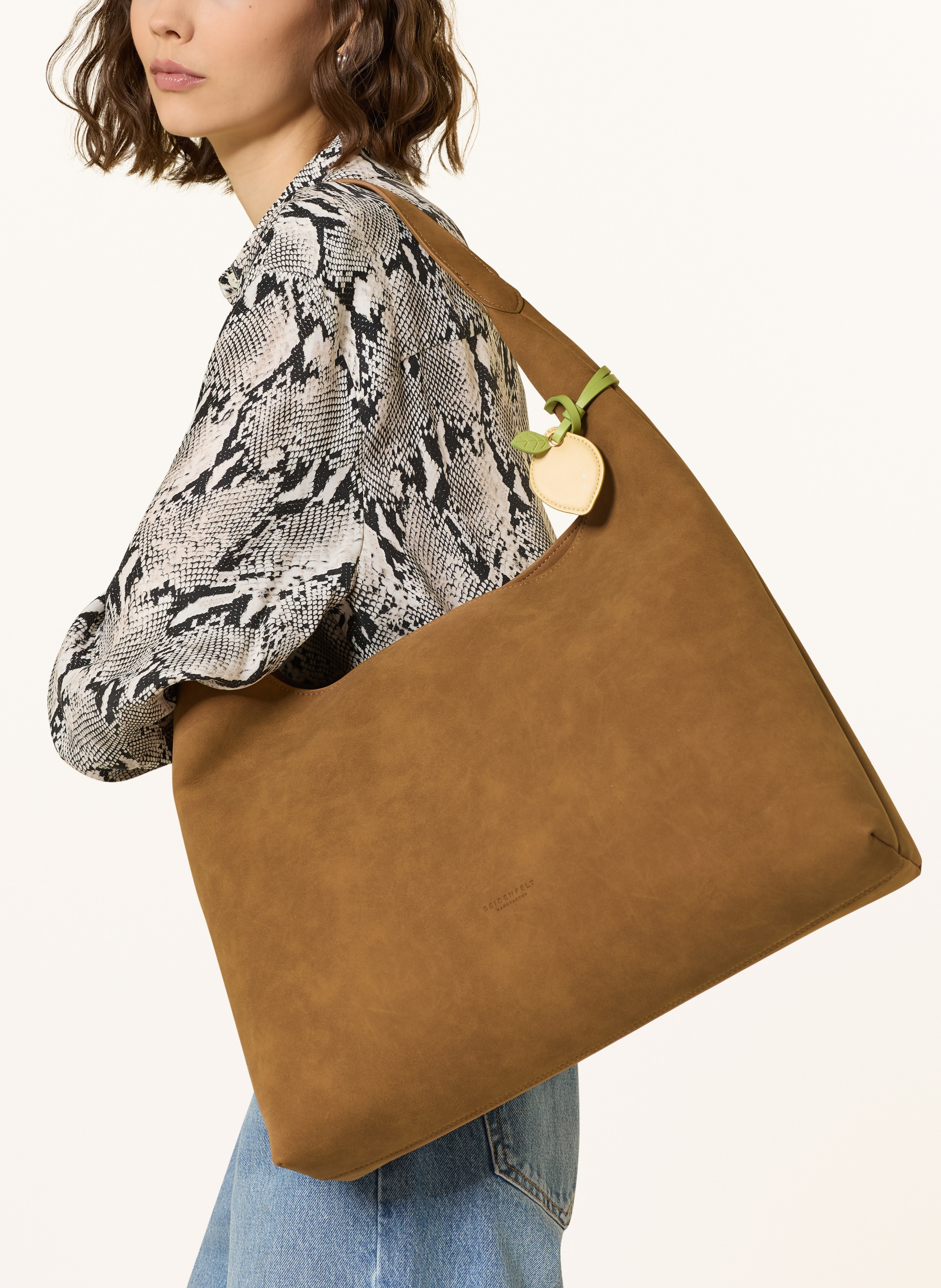 Thumbnail - Seidenfelt Shopper Nibe braun