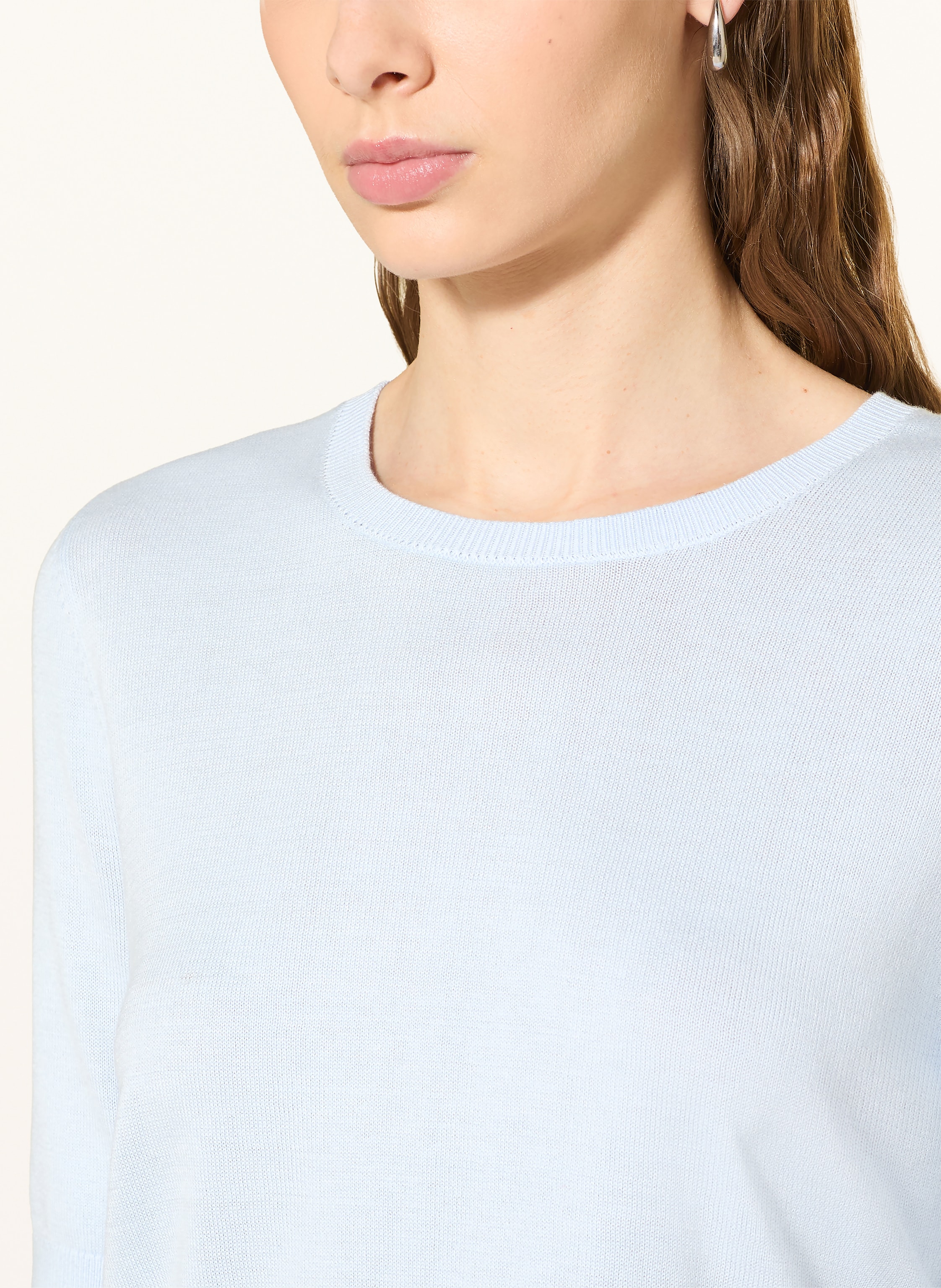 Thumbnail - Repeat Strickshirt blau