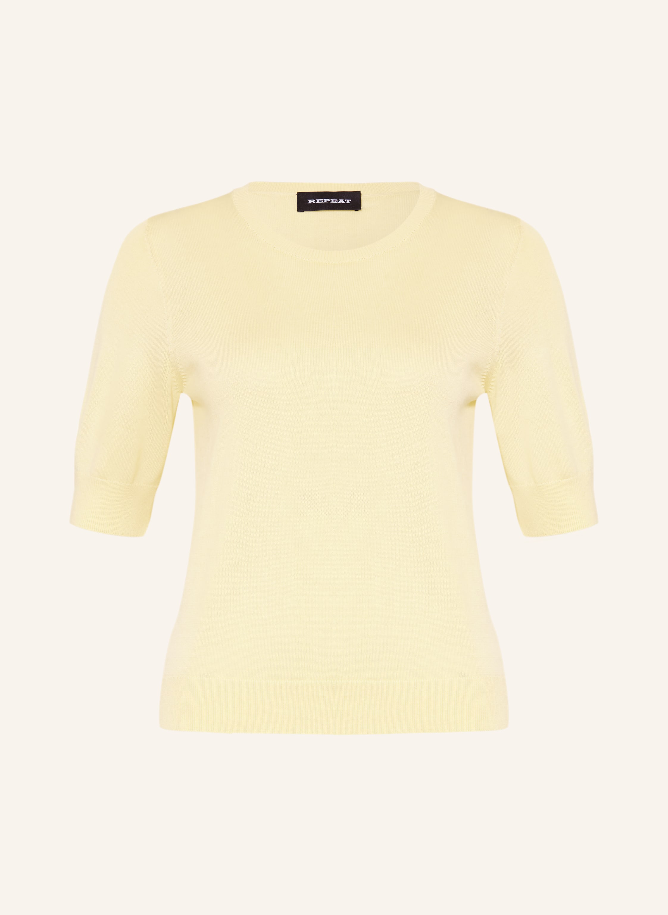 Repeat Strickshirt gelb