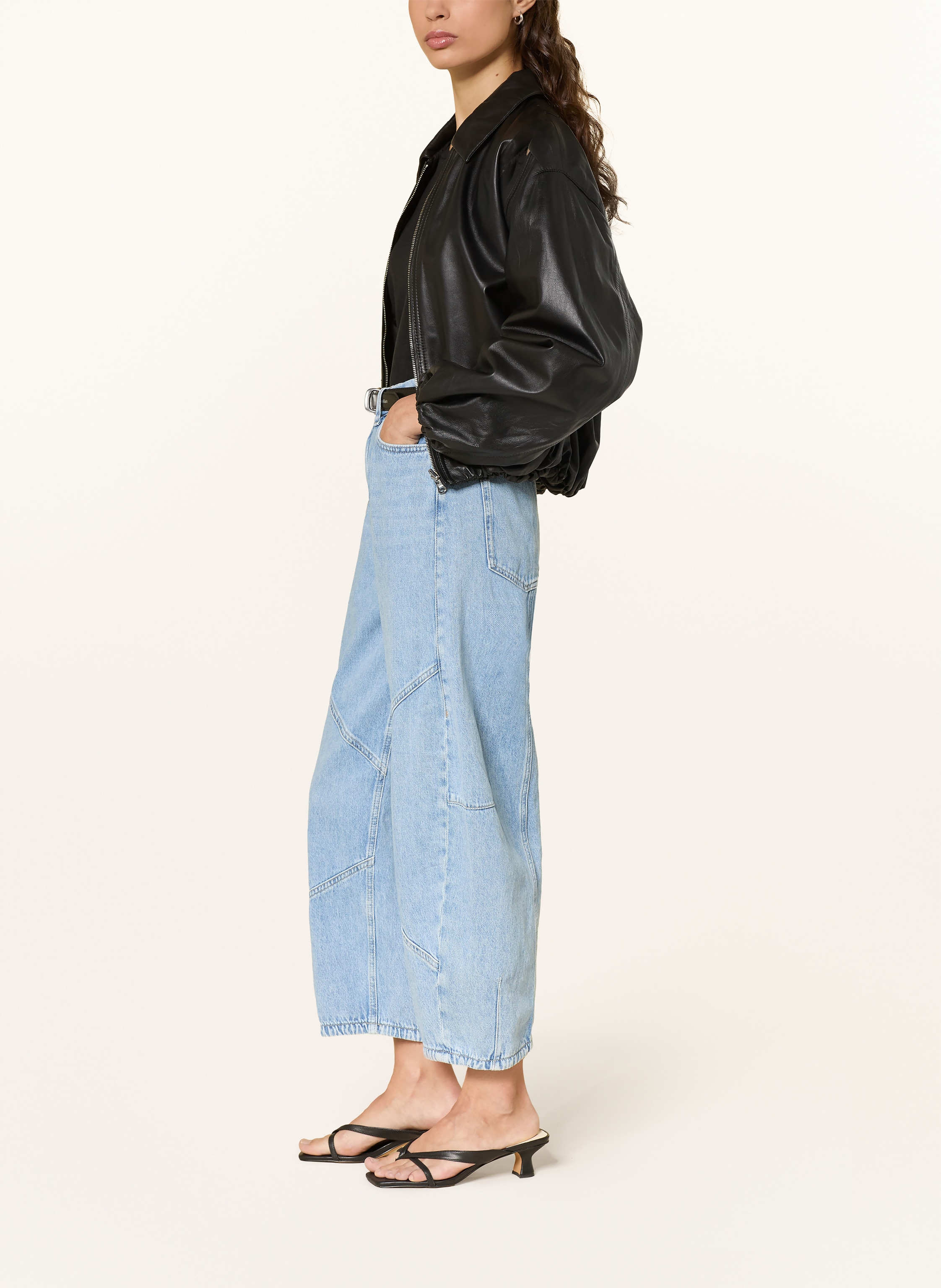 Thumbnail - Drykorn Barrel Jeans Swore blau