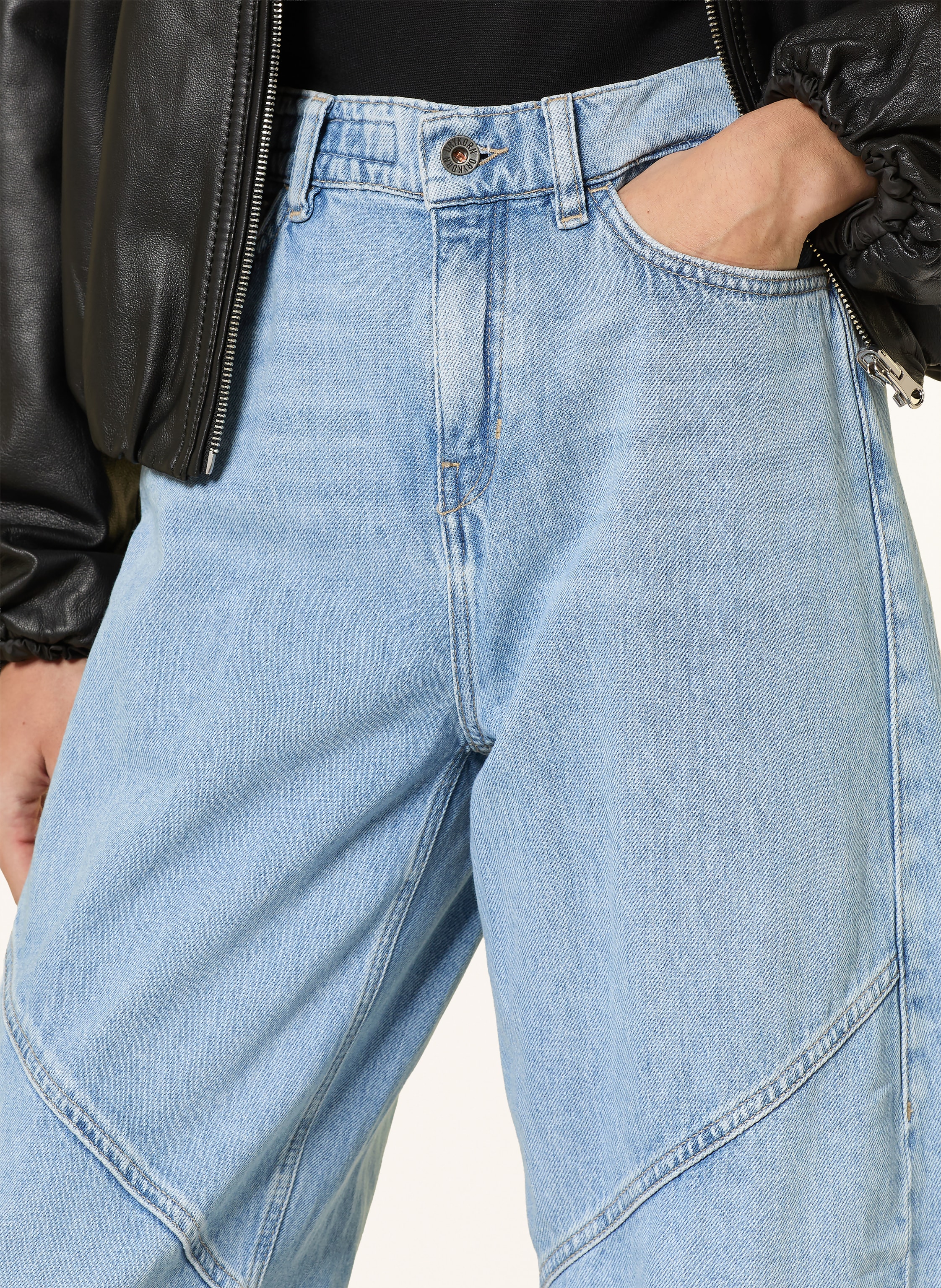 Thumbnail - Drykorn Barrel Jeans Swore blau