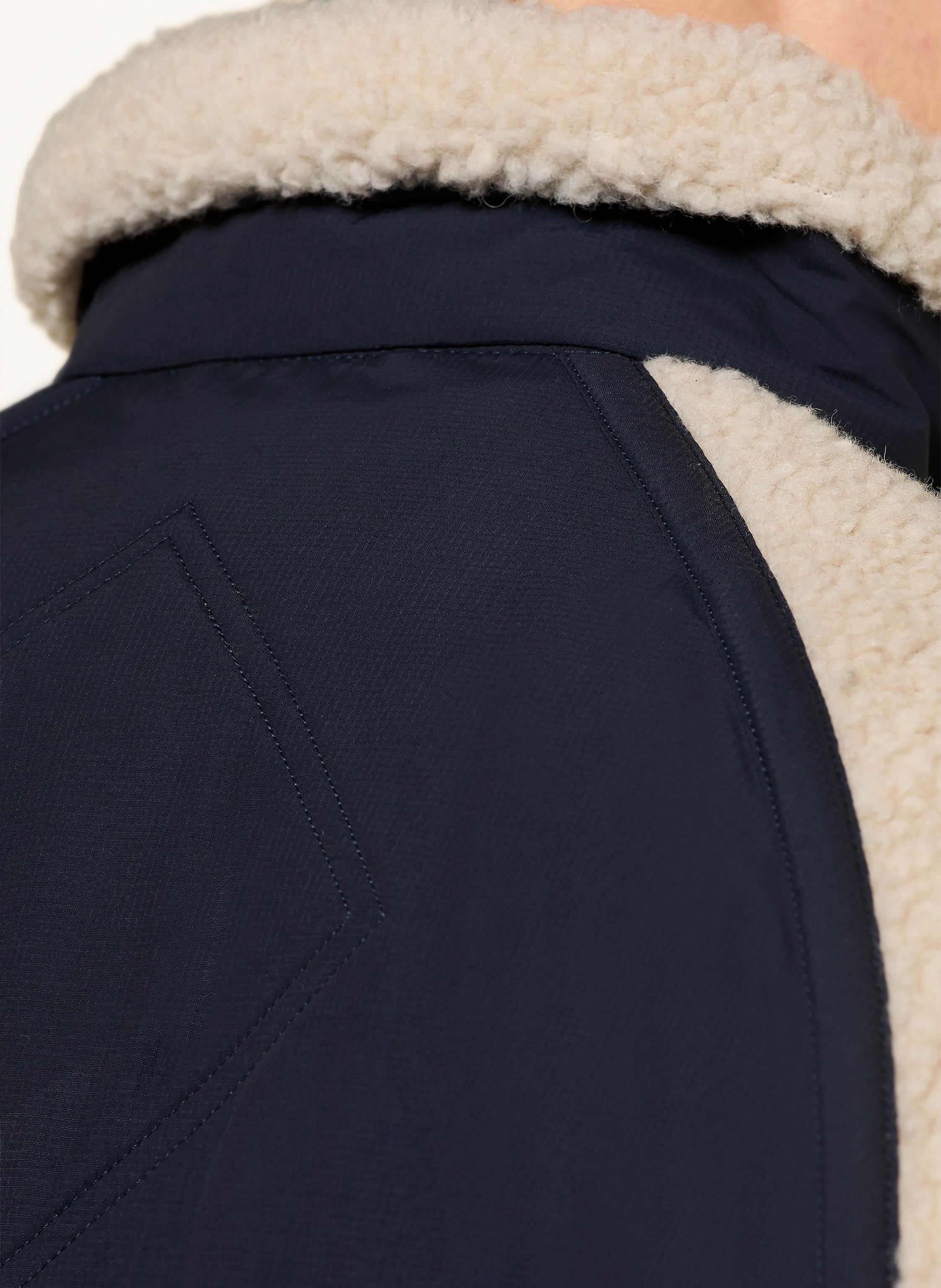 Thumbnail - Canada Goose Teddyfell-Jacke Im Materialmix beige