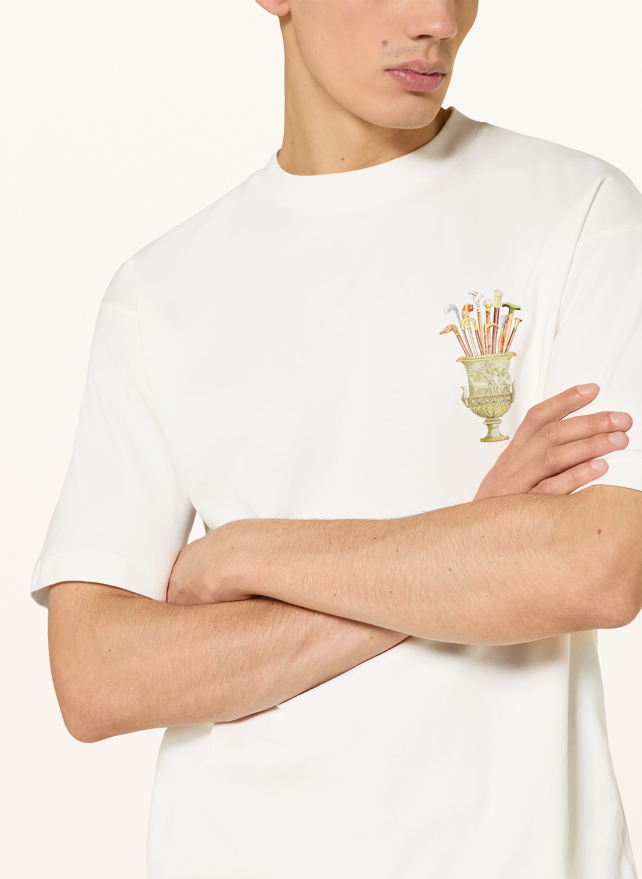 Thumbnail - Drôle De Monsieur T-Shirt Cannes weiss