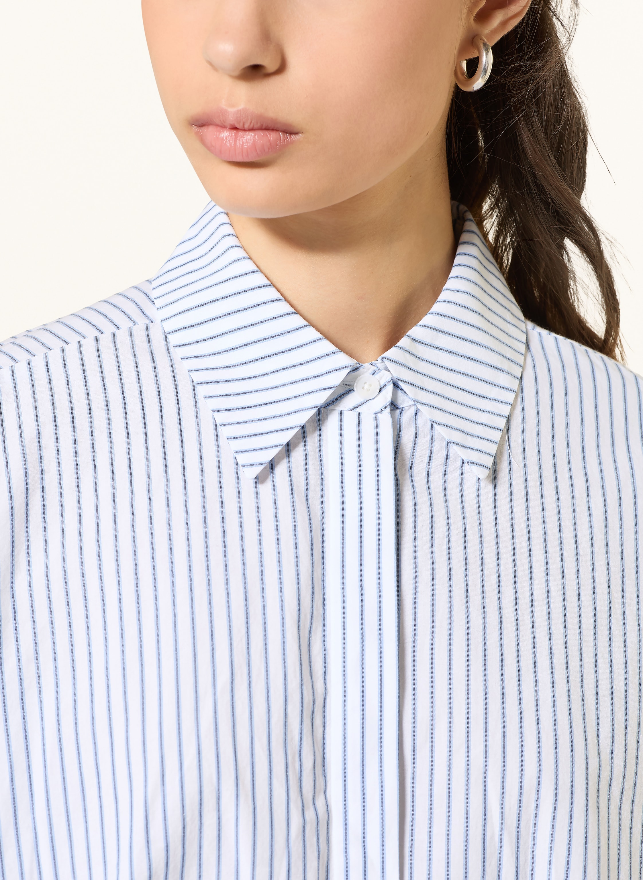 Thumbnail - Drykorn Hemdbluse Oshia weiss