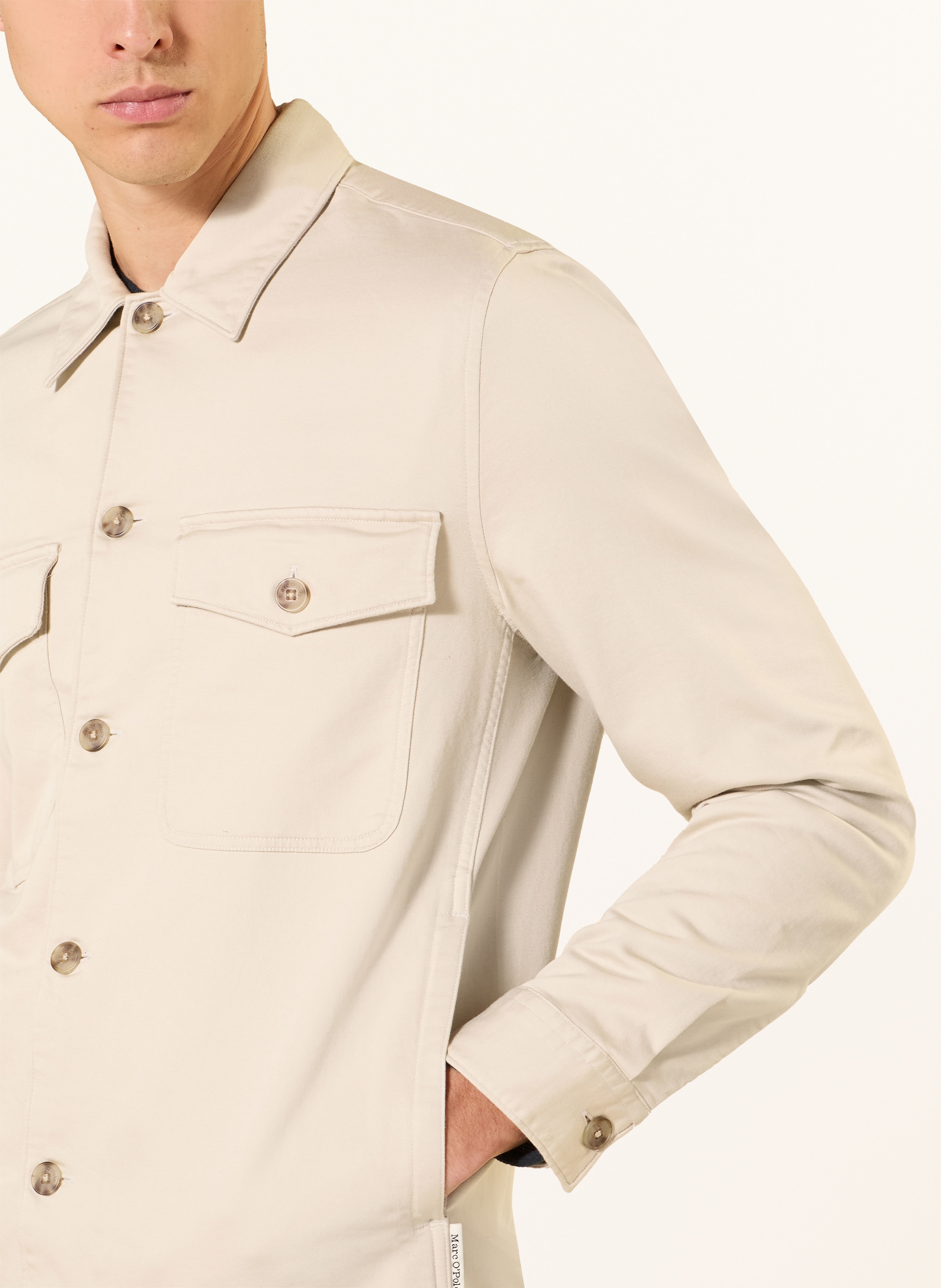 Thumbnail - Marc O'polo Overjacket beige