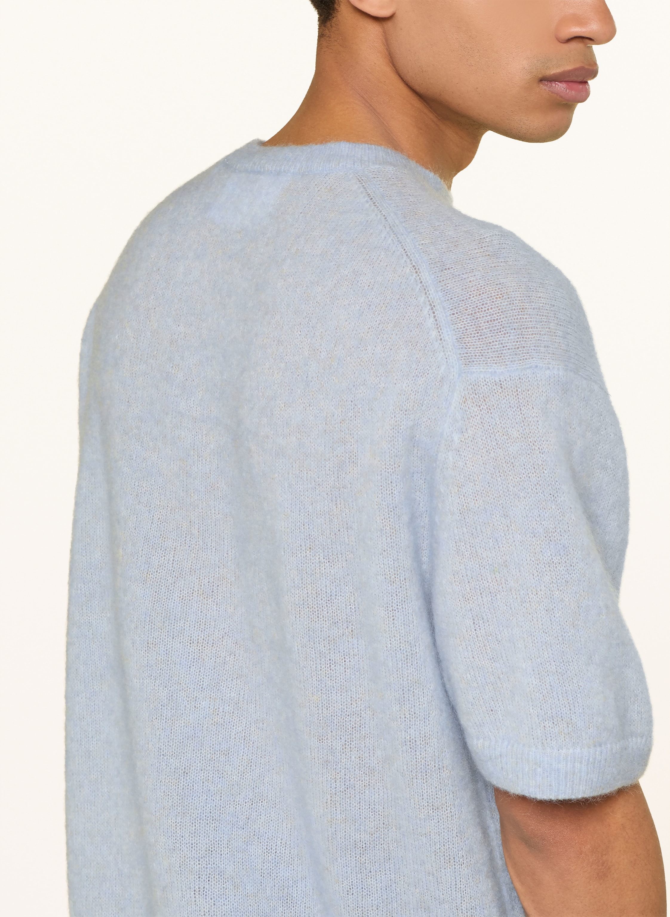 Thumbnail - Studio Seidensticker Strickshirt Aus Mohair blau