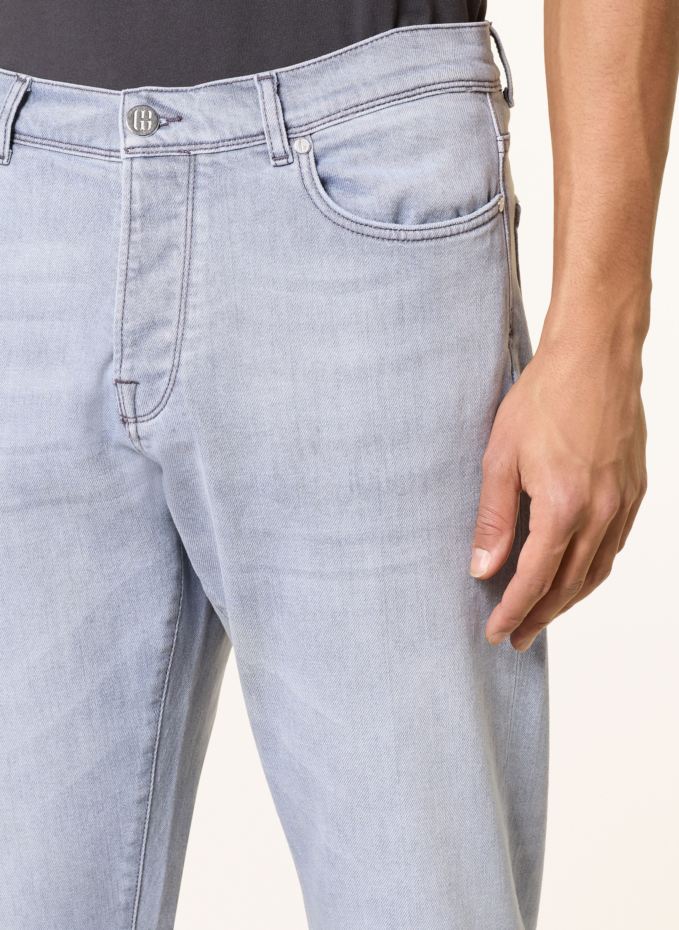 Thumbnail - Goldgarn Denim Jeans Extra Slim Fit grau