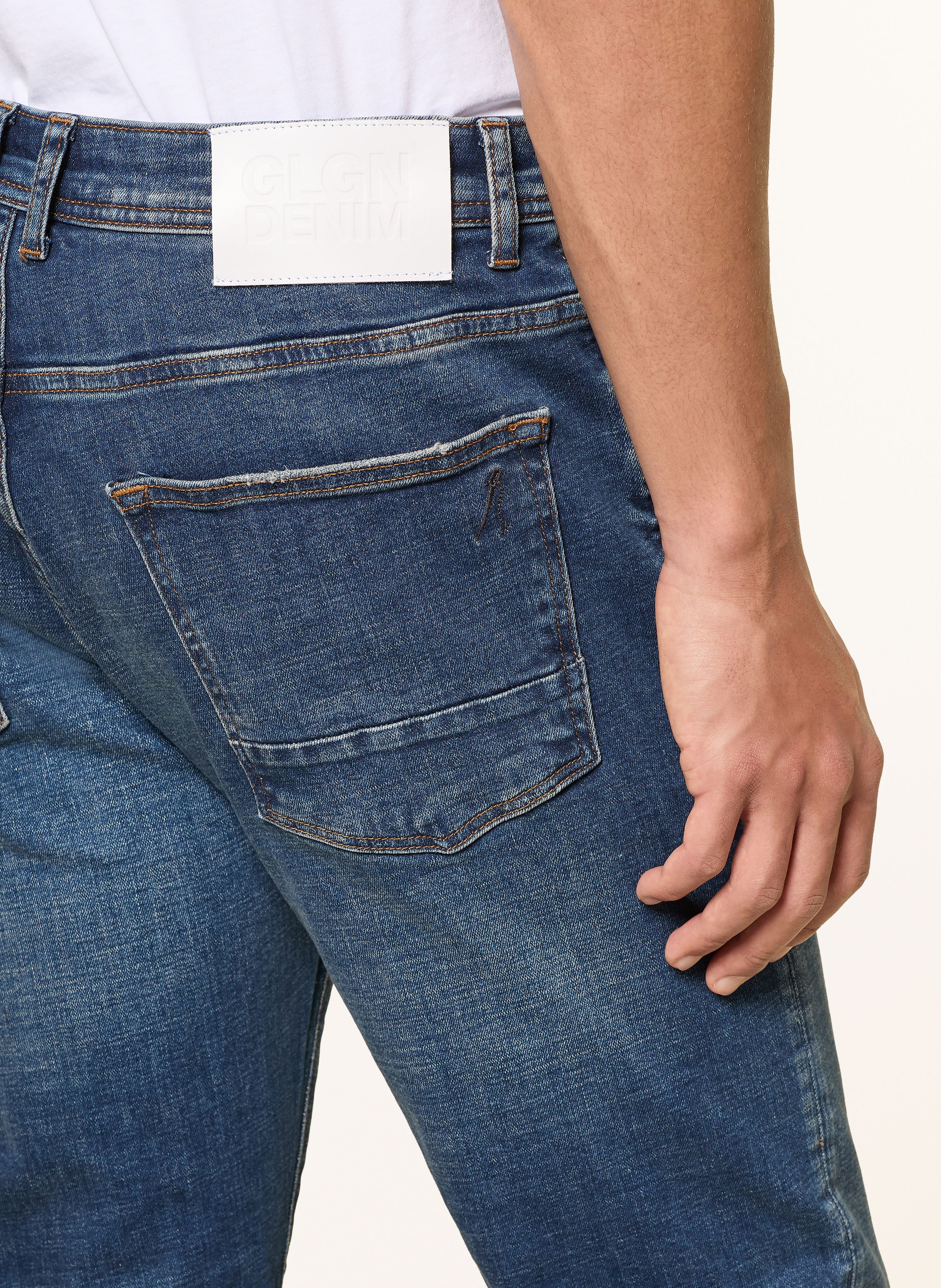 Thumbnail - Goldgarn Denim Jeans u2 Tapered Fit blau