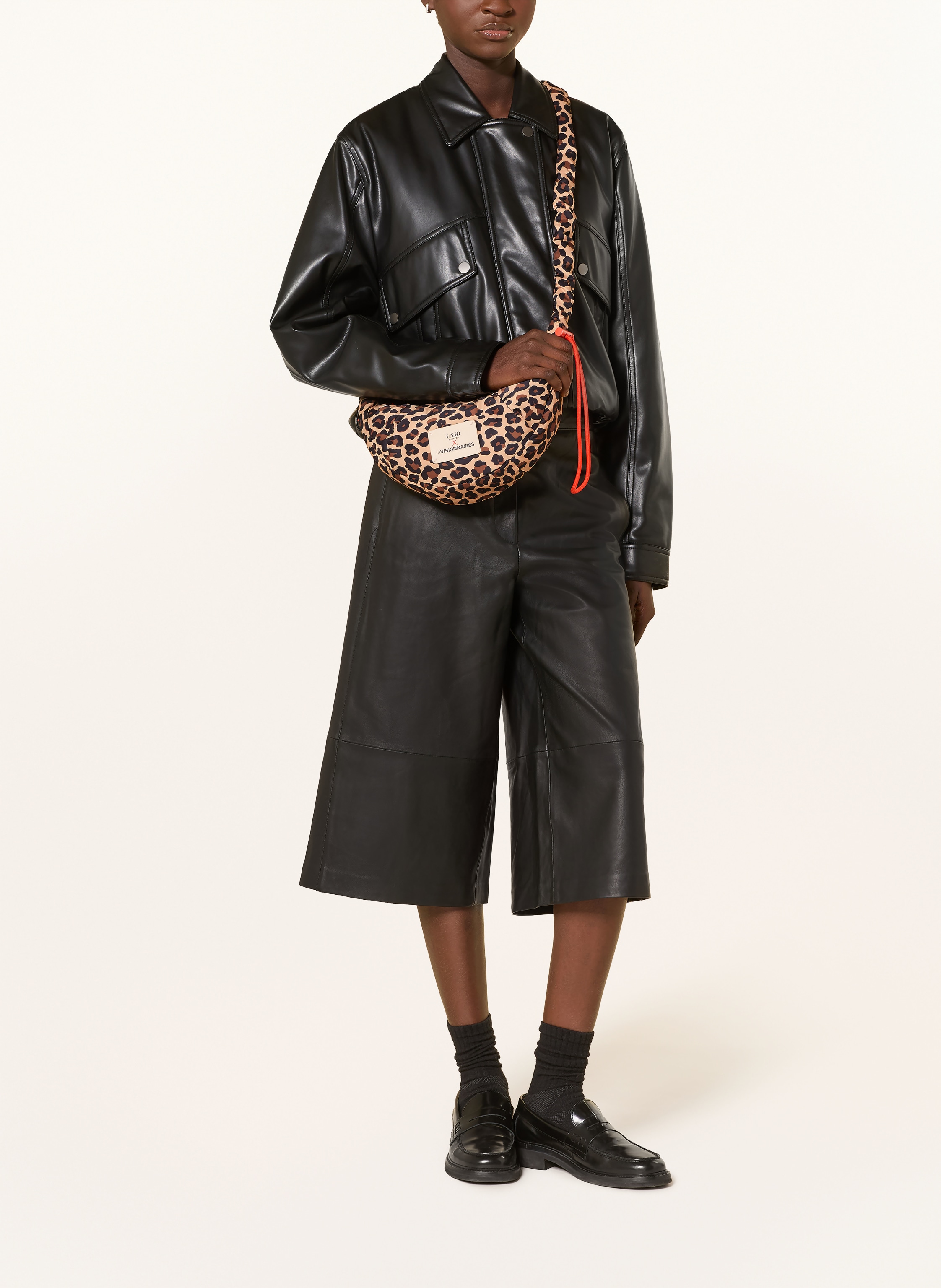 Thumbnail - Unio Umhängetasche Vancouver Leo Small braun