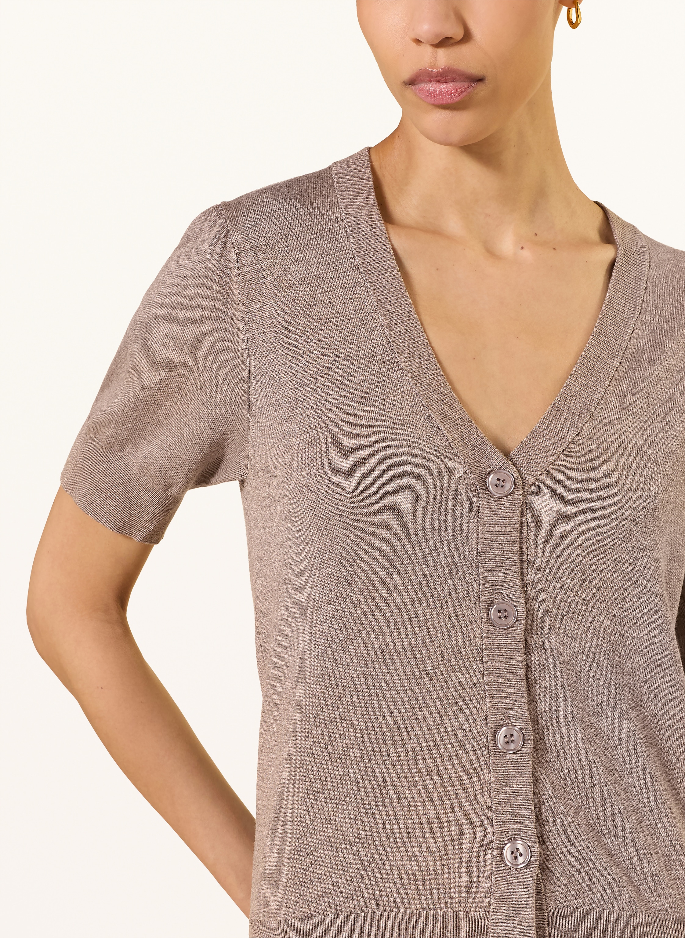 Thumbnail - Rosemunde Strickjacke Rmwsandra beige