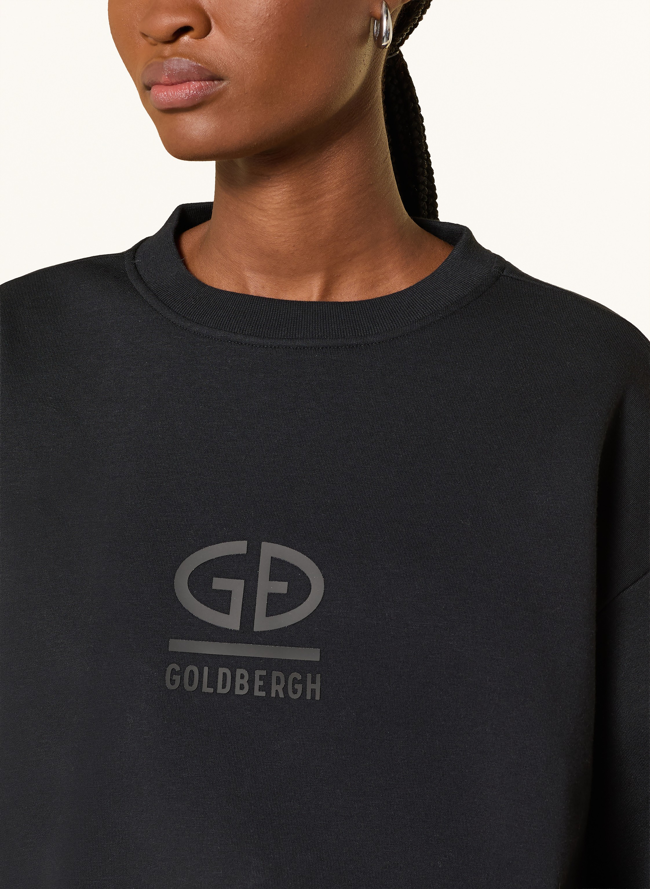 Thumbnail - Goldbergh Sweatshirt Relax schwarz