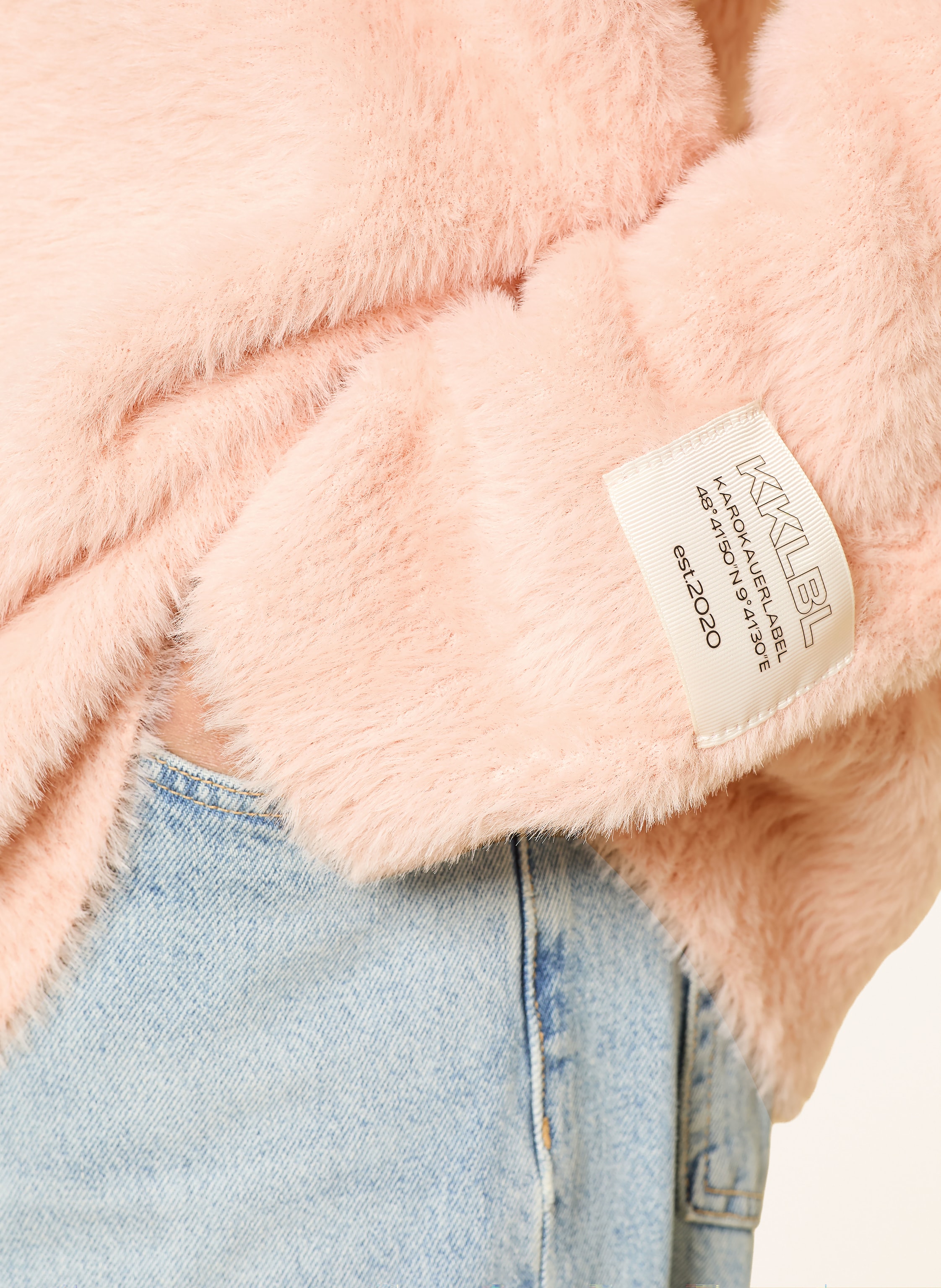 Thumbnail - Karo Kauer Oversized-Pullover rosa