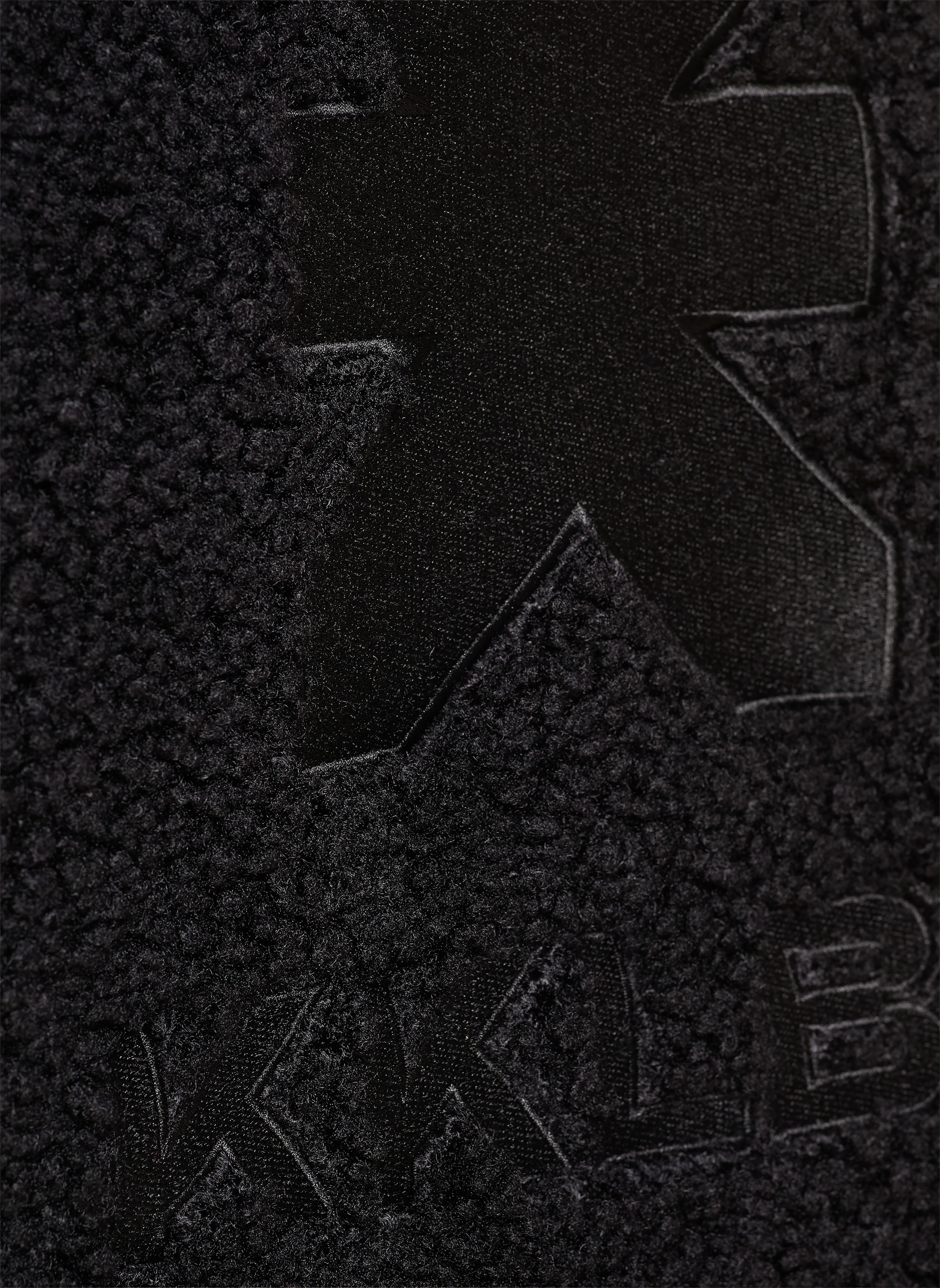 Thumbnail - Karo Kauer Teddyfell-Jacke schwarz