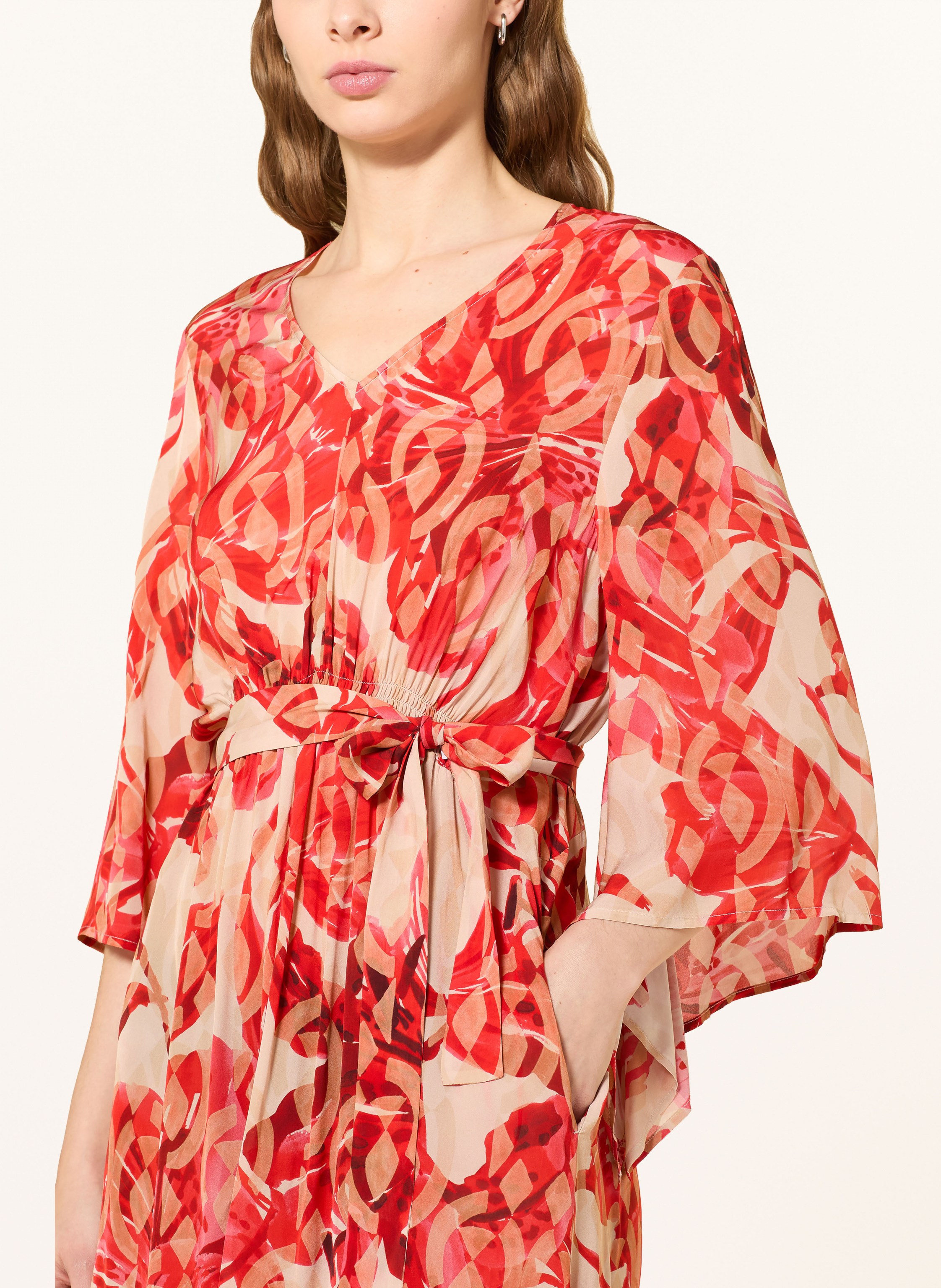 Thumbnail - Elena Miro Kleid Mit 3/4-Arm rot