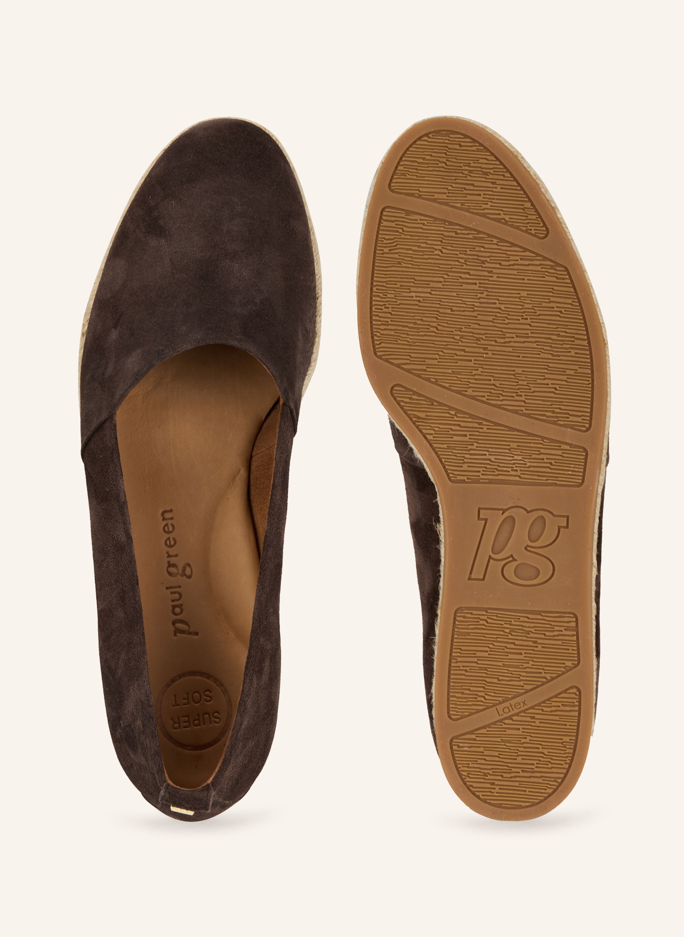 Thumbnail - Paul Green Espadrilles braun