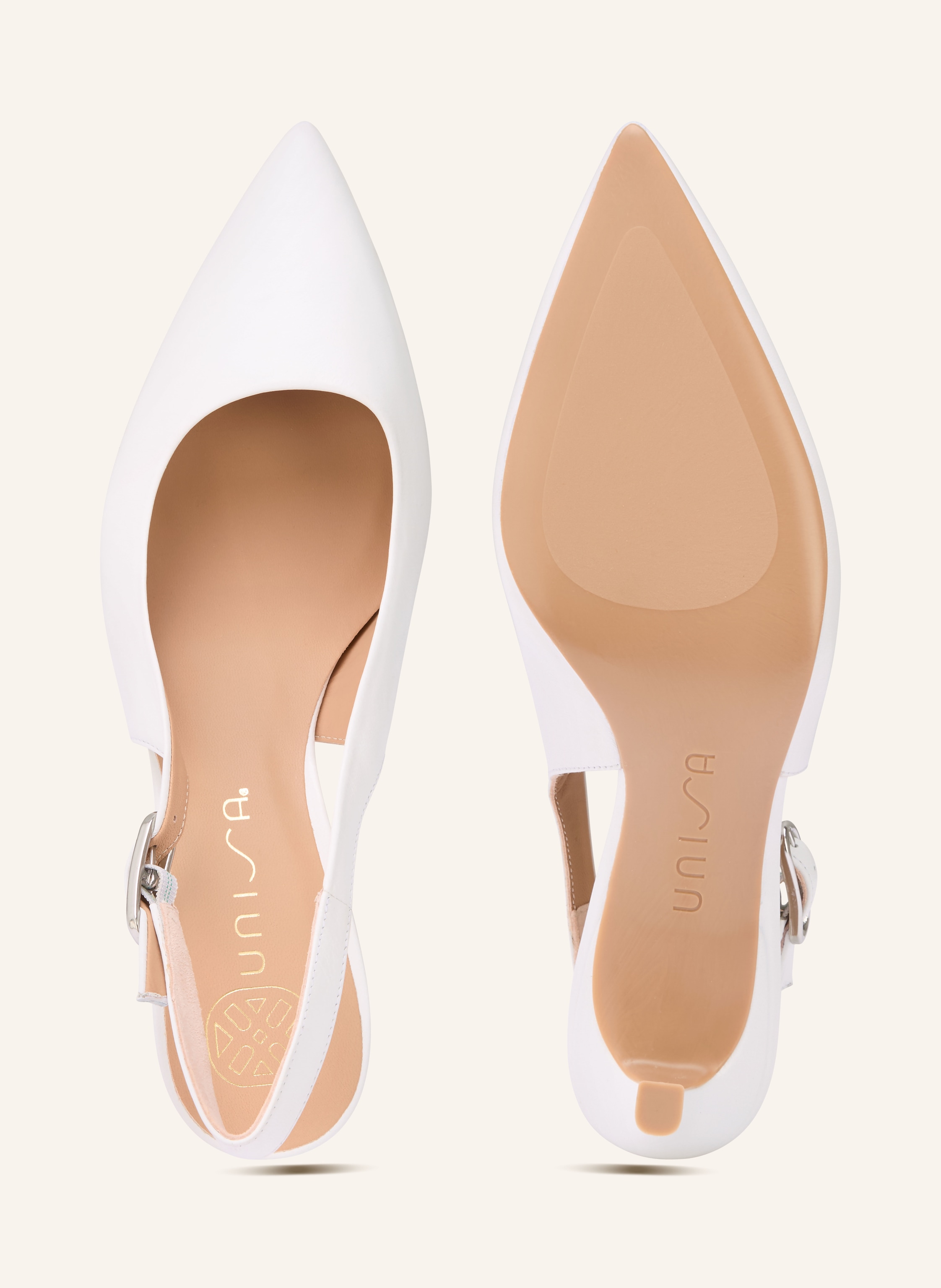 Thumbnail - Unisa Slingpumps Lanz weiss