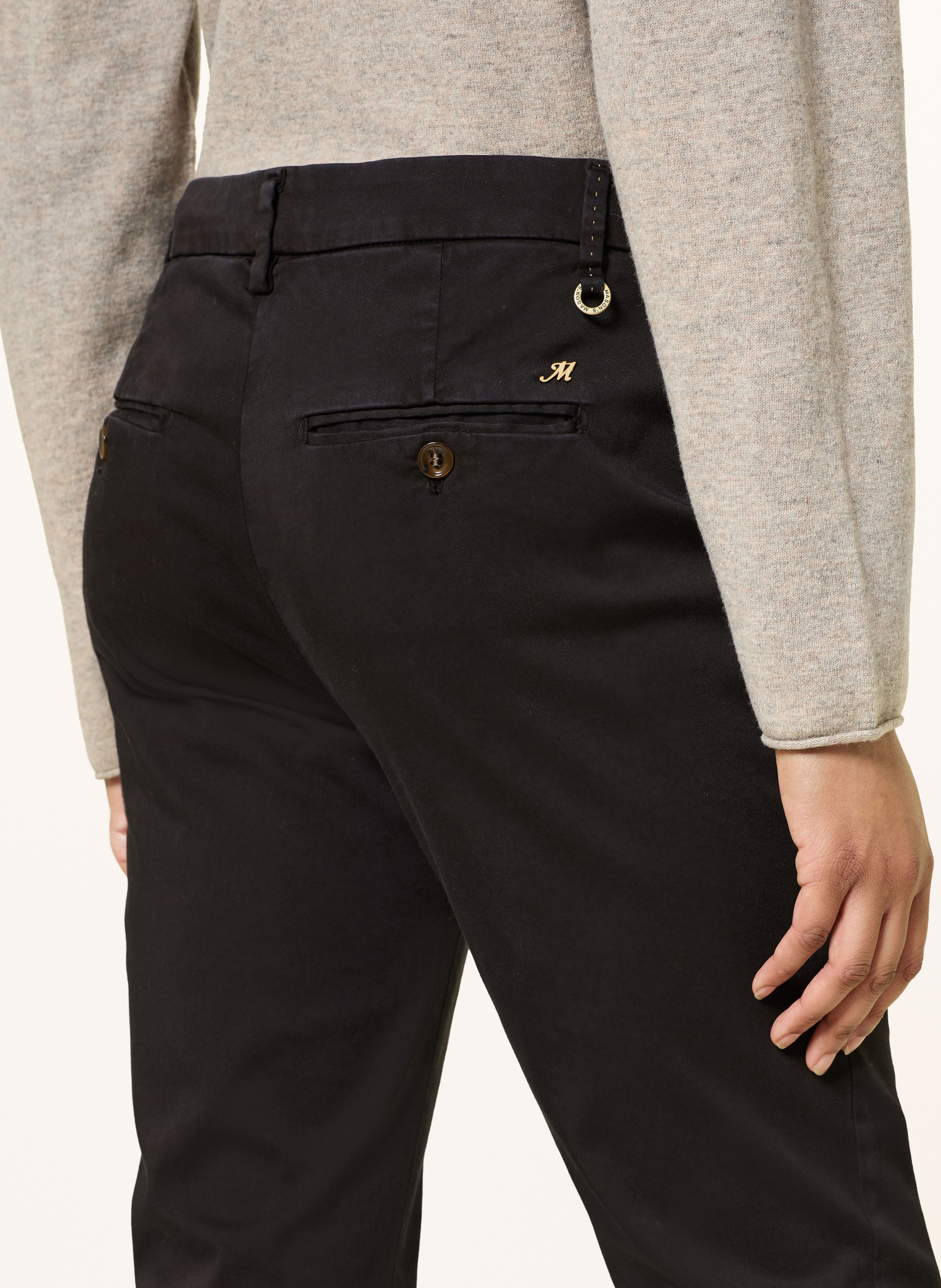 Thumbnail - Mason's Chino New York schwarz