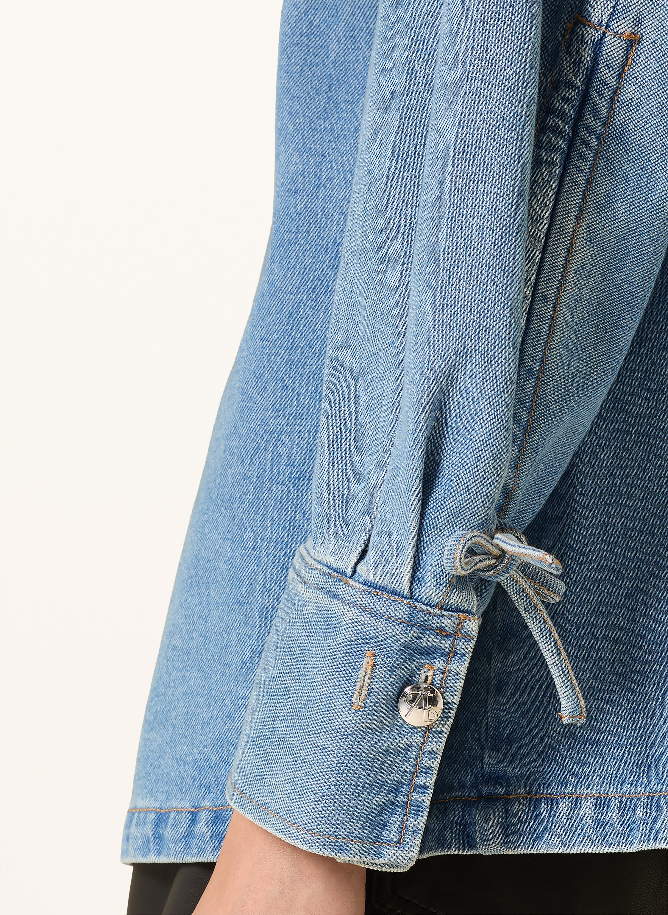 Thumbnail - Ladneri Jeansbluse Bonnie blau