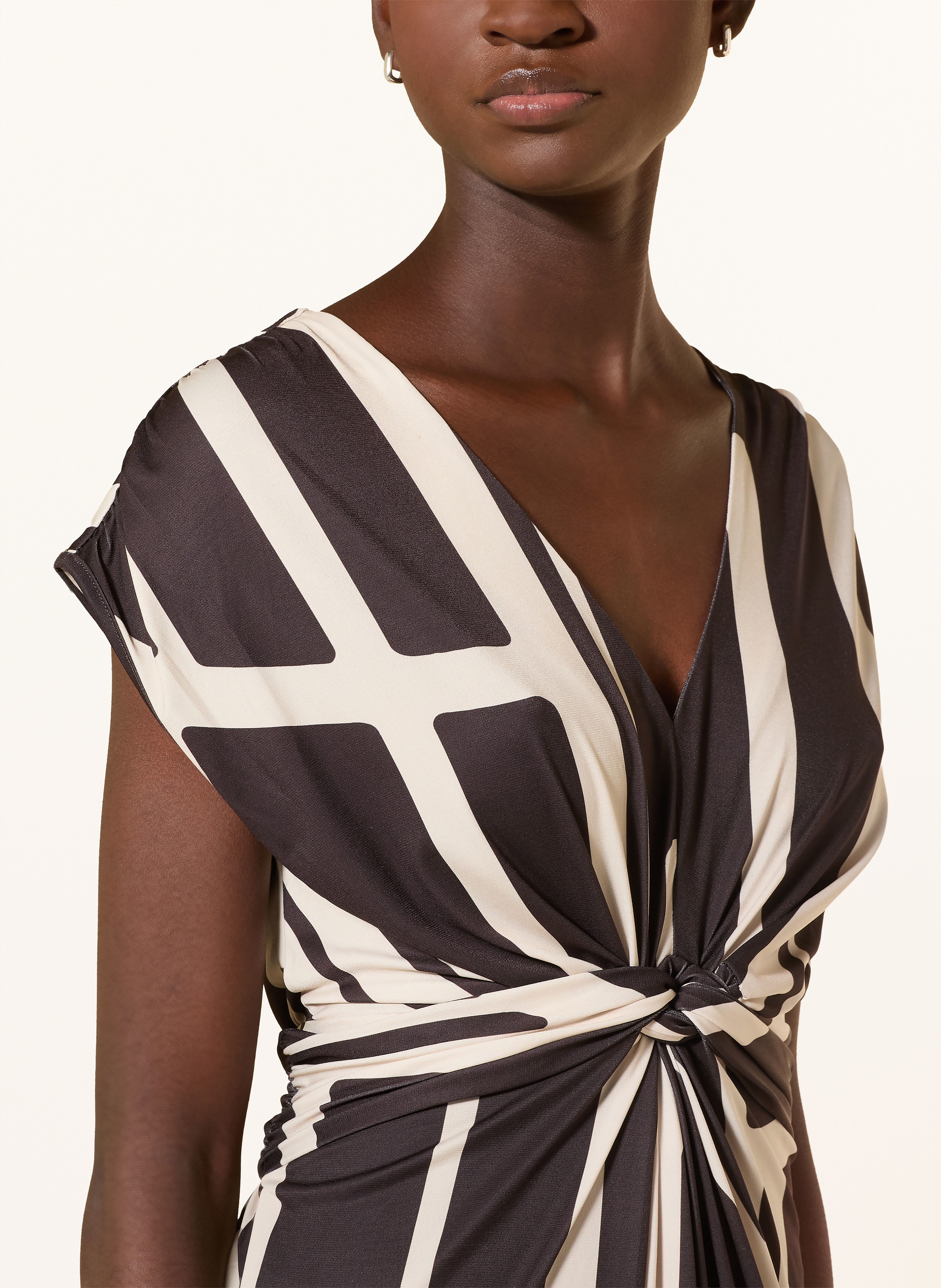 Thumbnail - Miss Lagotte Kleid braun