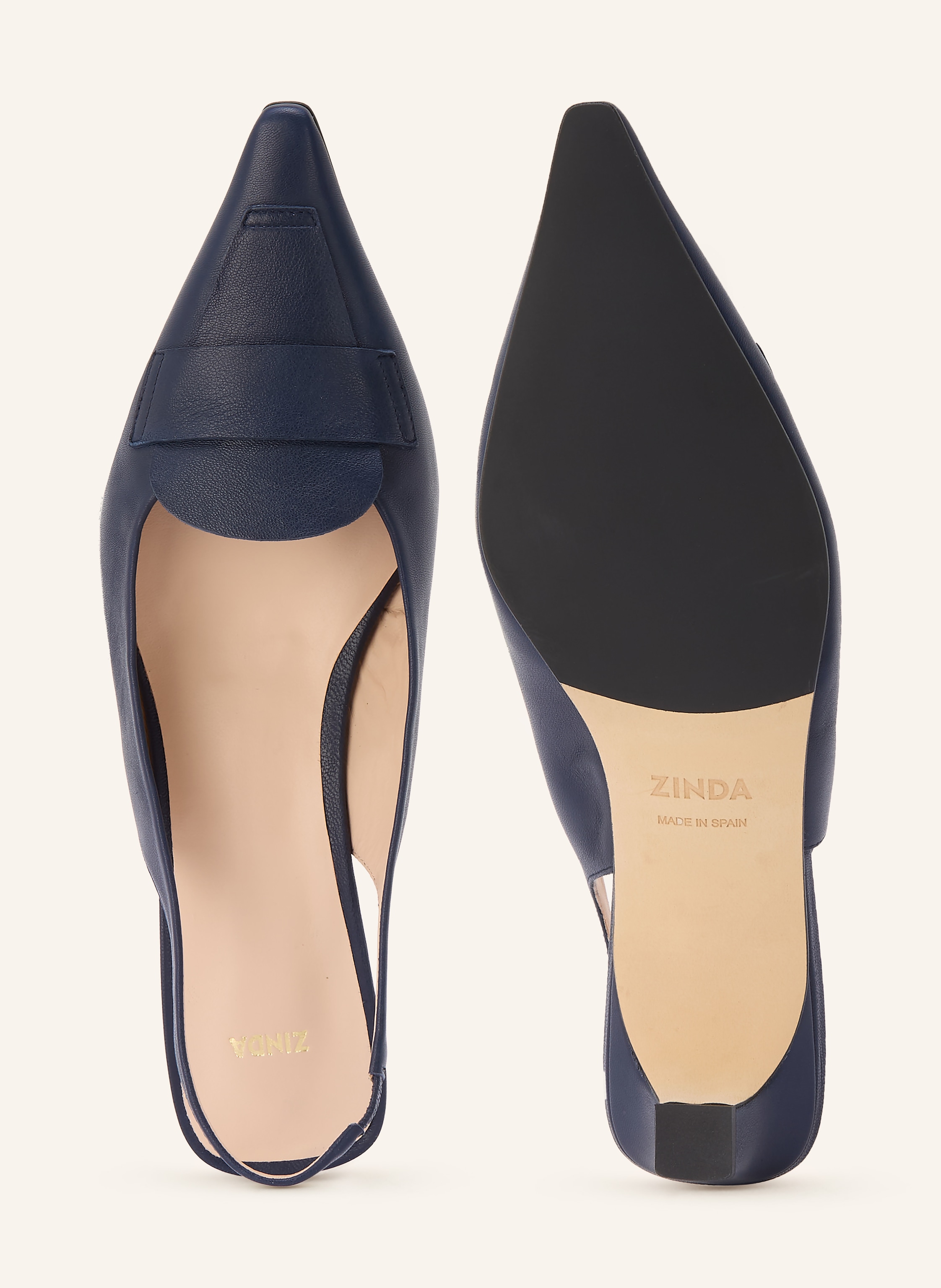 Thumbnail - Zinda Slingpumps Candy blau