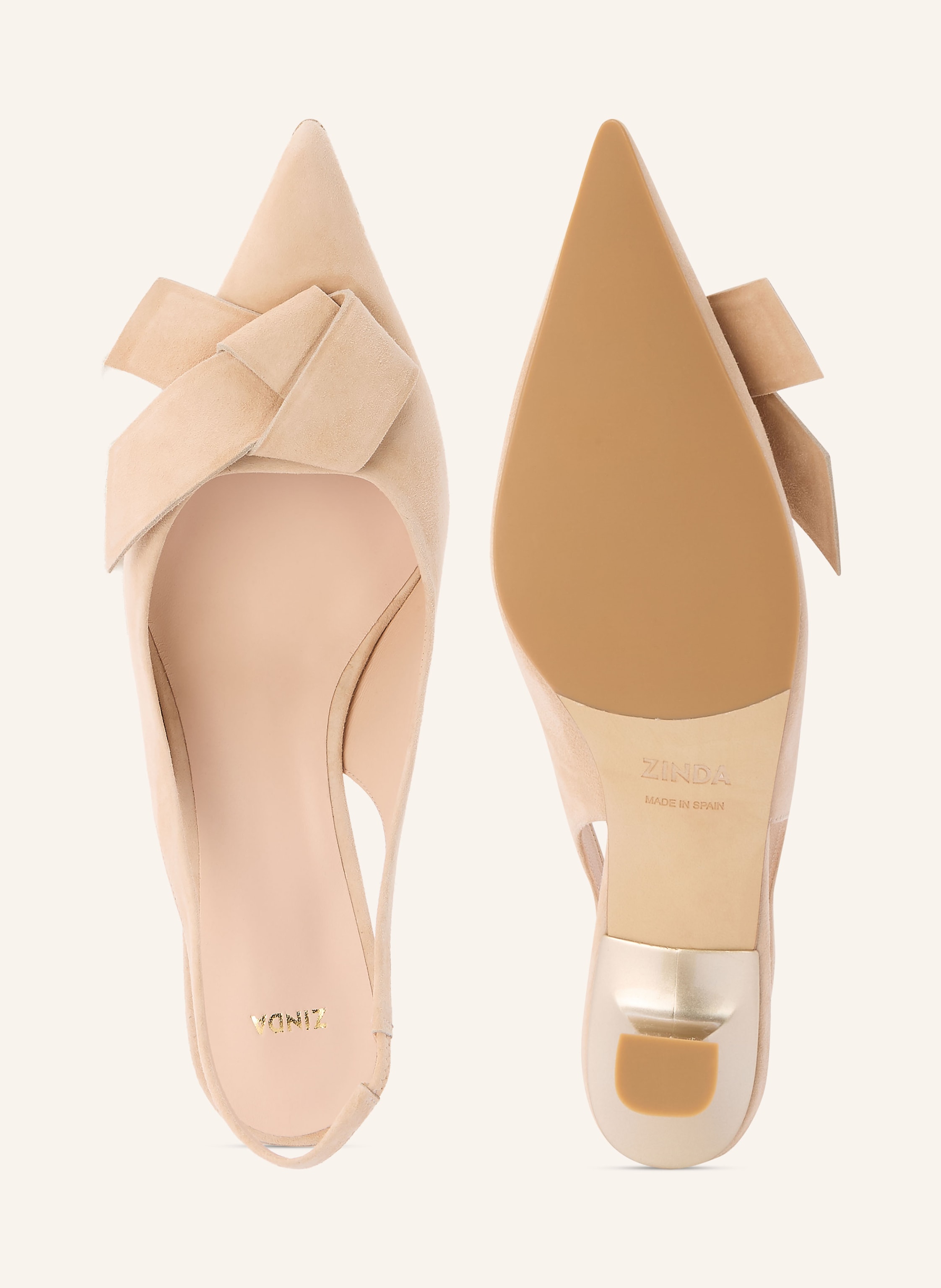 Thumbnail - Zinda Slingpumps Galia beige