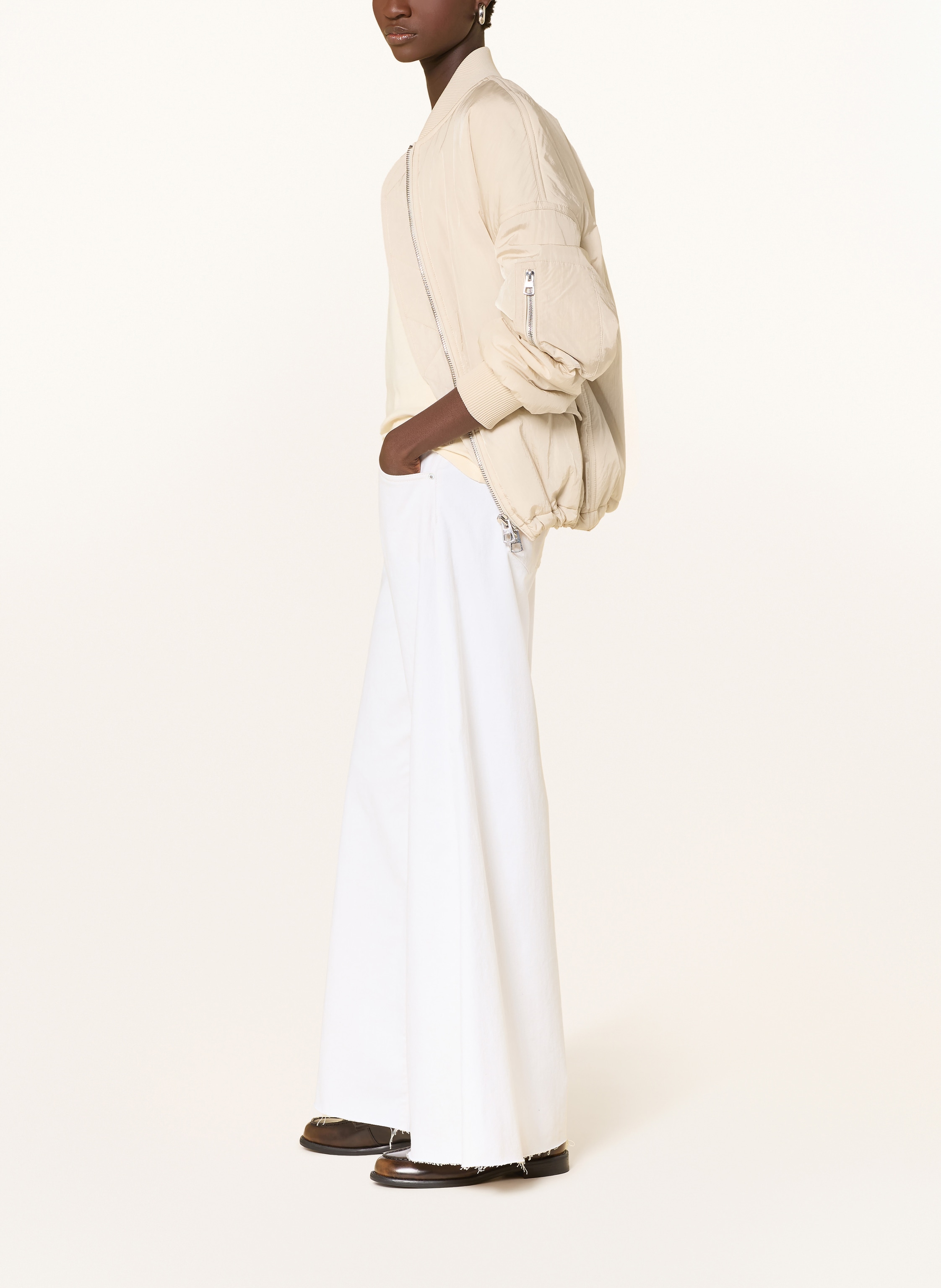 Thumbnail - Pnts Wide Leg Jeans The Hip Hop weiss