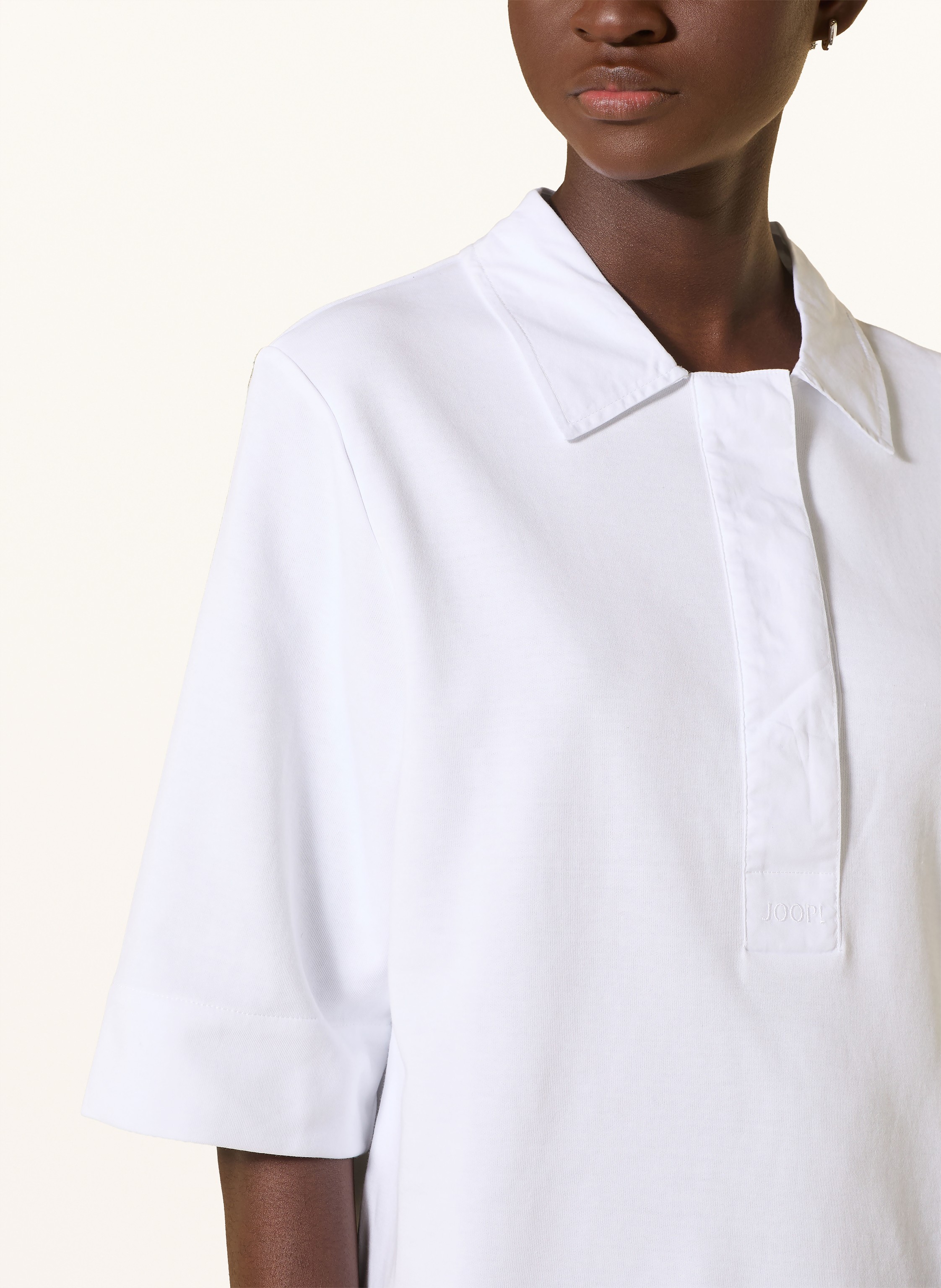 Thumbnail - Joop! Jersey-Poloshirt Tina weiss