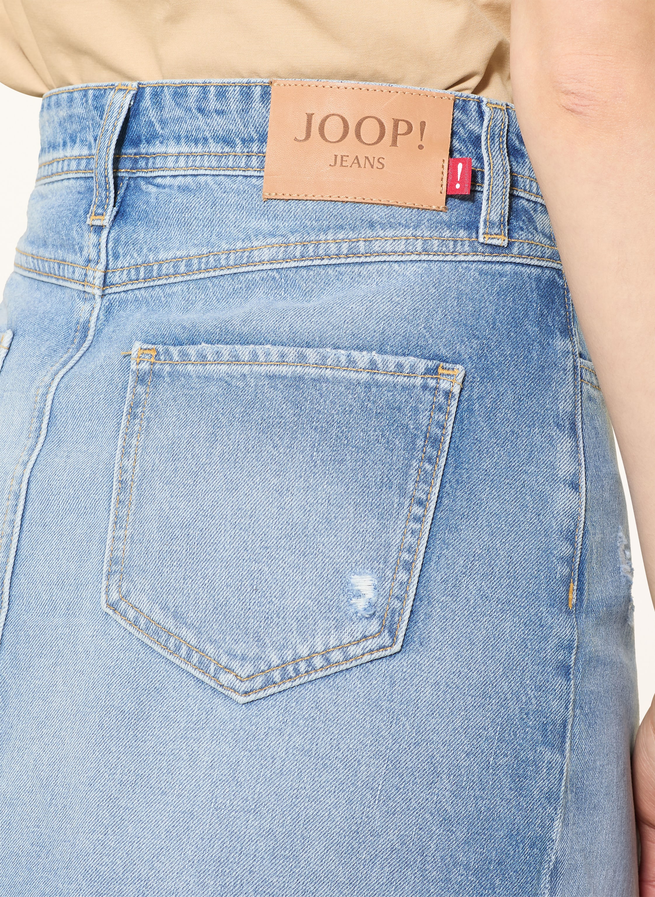 Thumbnail - Joop! Jeans Jeansrock Rosalie Mit Nieten blau