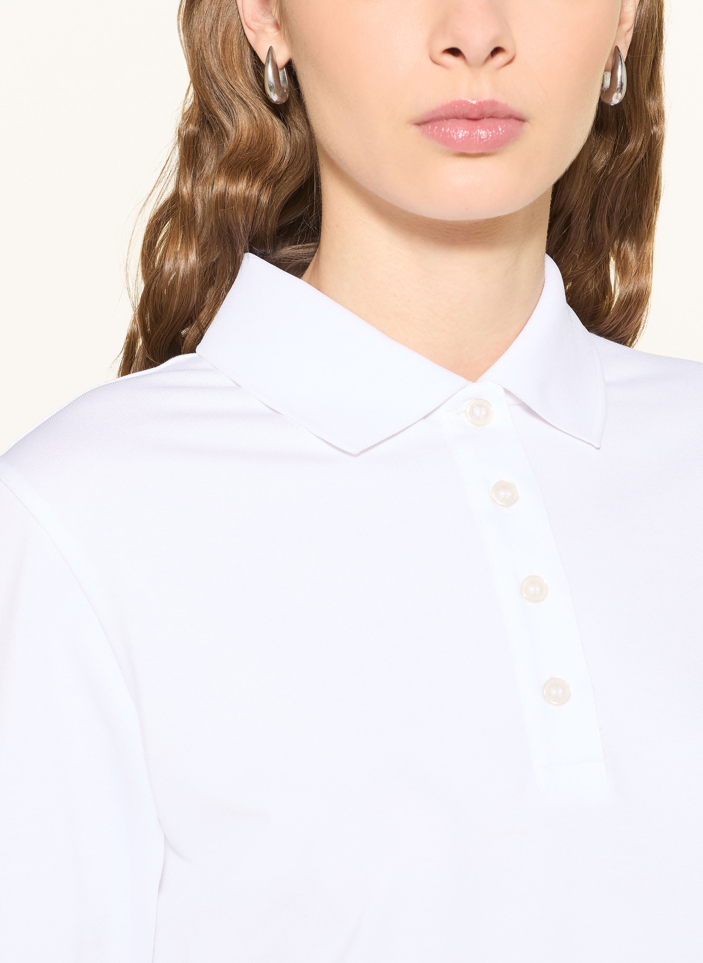 Thumbnail - Joop! Jeans Piqué-Poloshirt Talena weiss