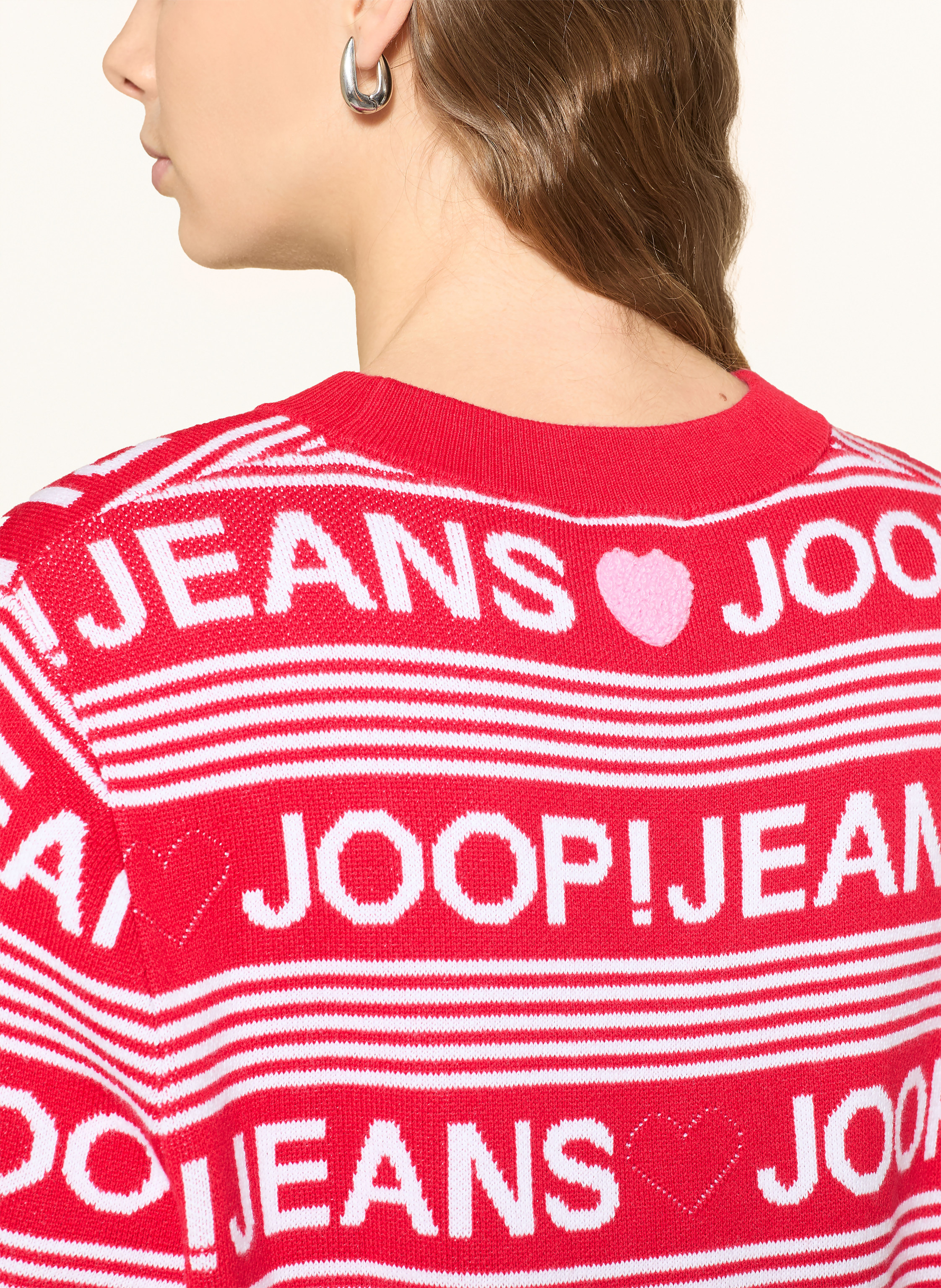 Thumbnail - Joop! Jeans Strickshirt Karie rot