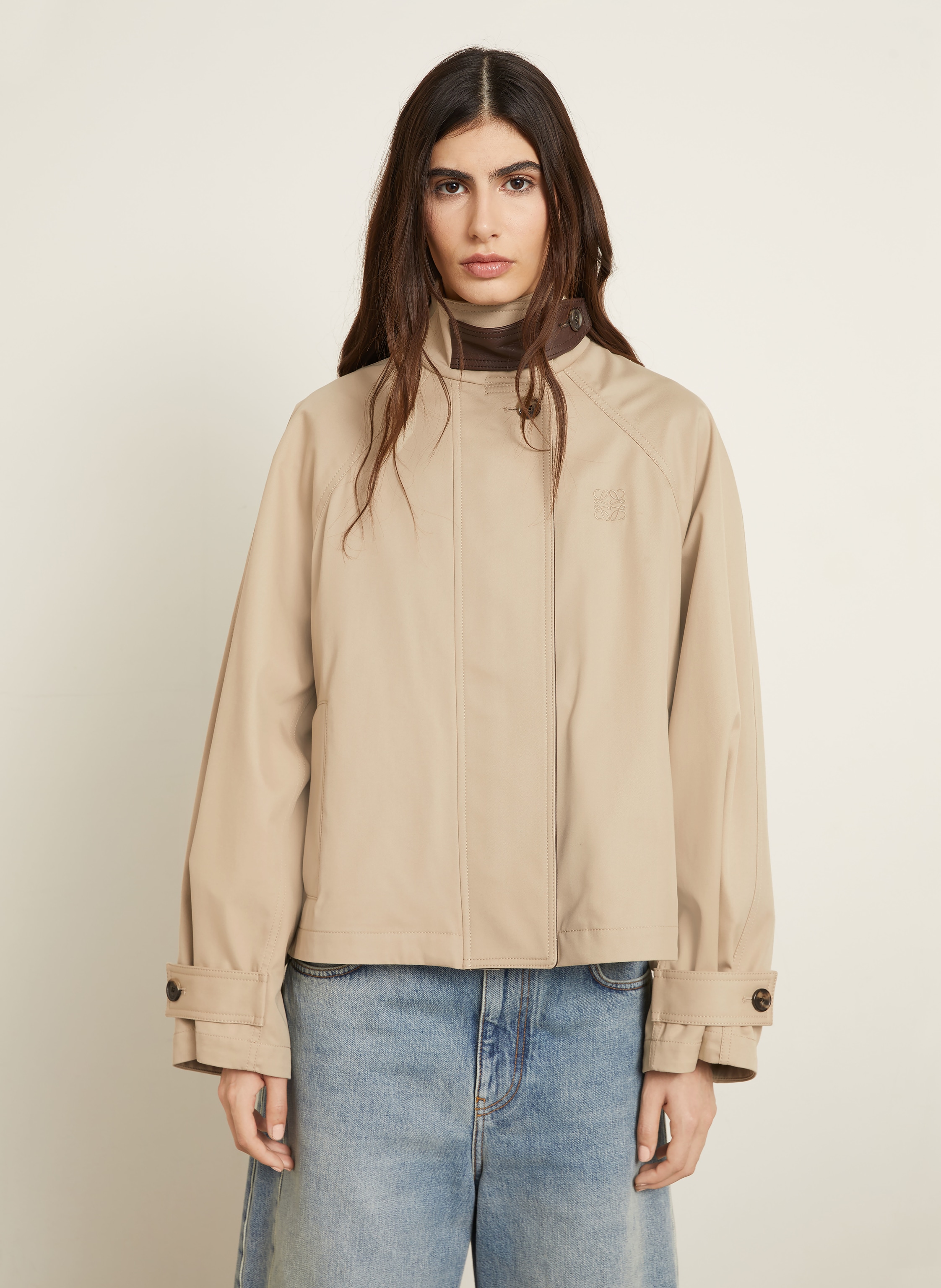 Thumbnail - Loewe Trench-Jacke beige