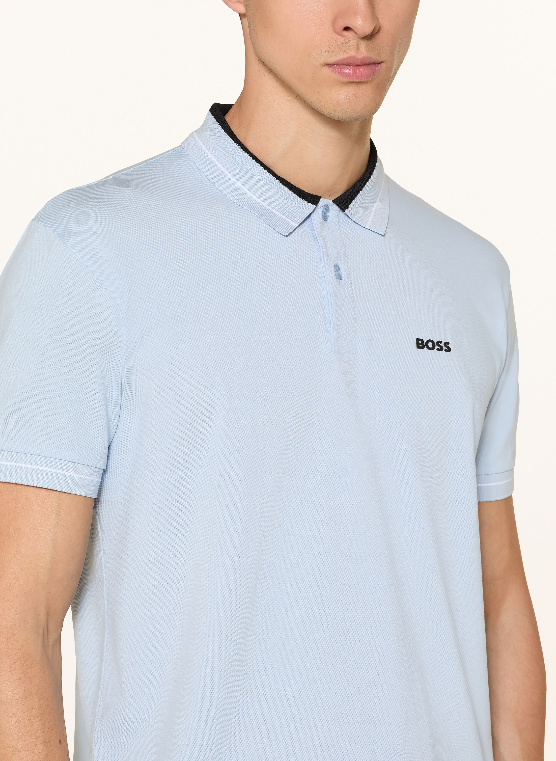 Thumbnail - Boss Piqué-Poloshirt Member Regular Fit blau