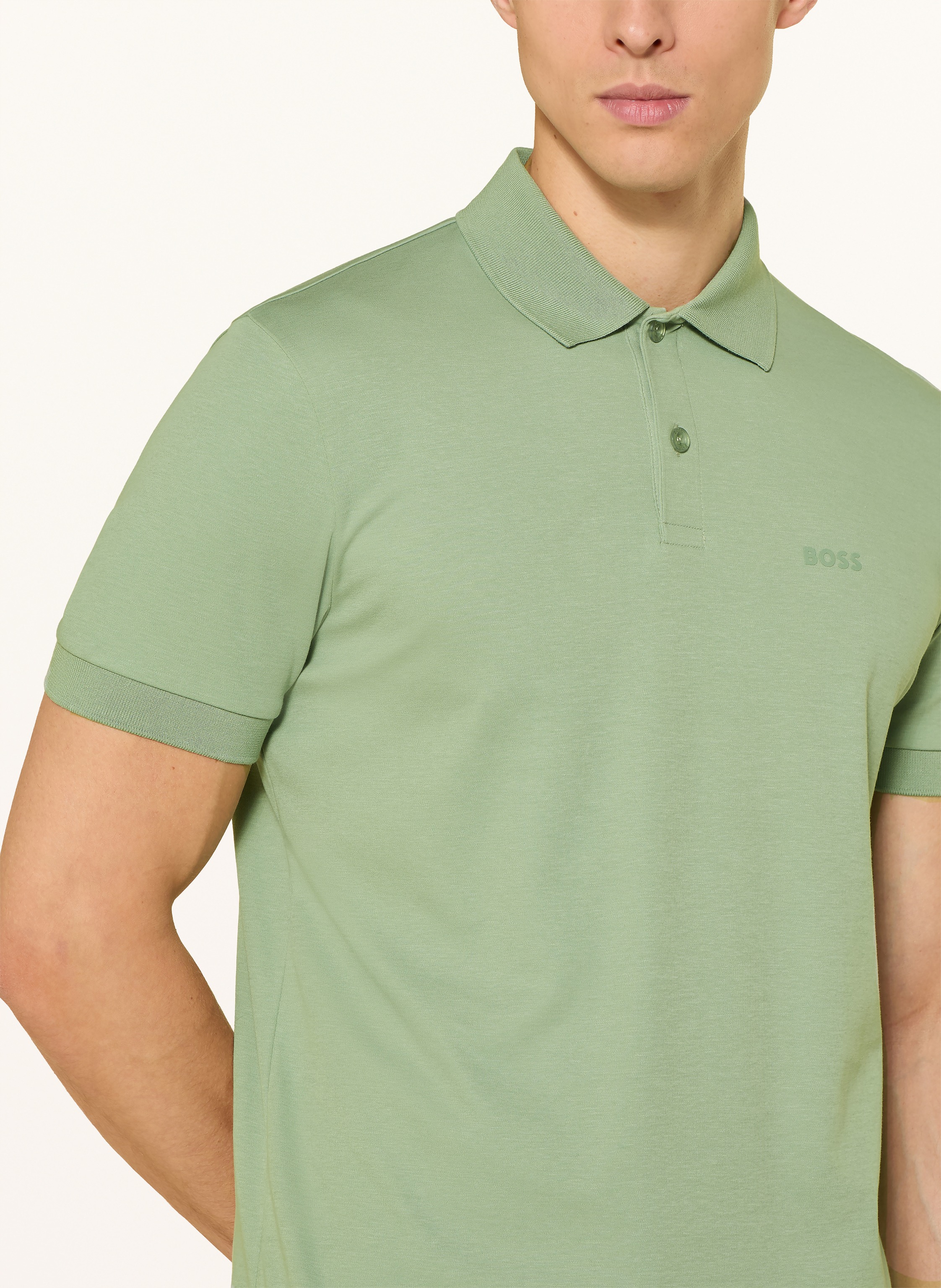 Thumbnail - Boss Jersey-Poloshirt Pio gruen