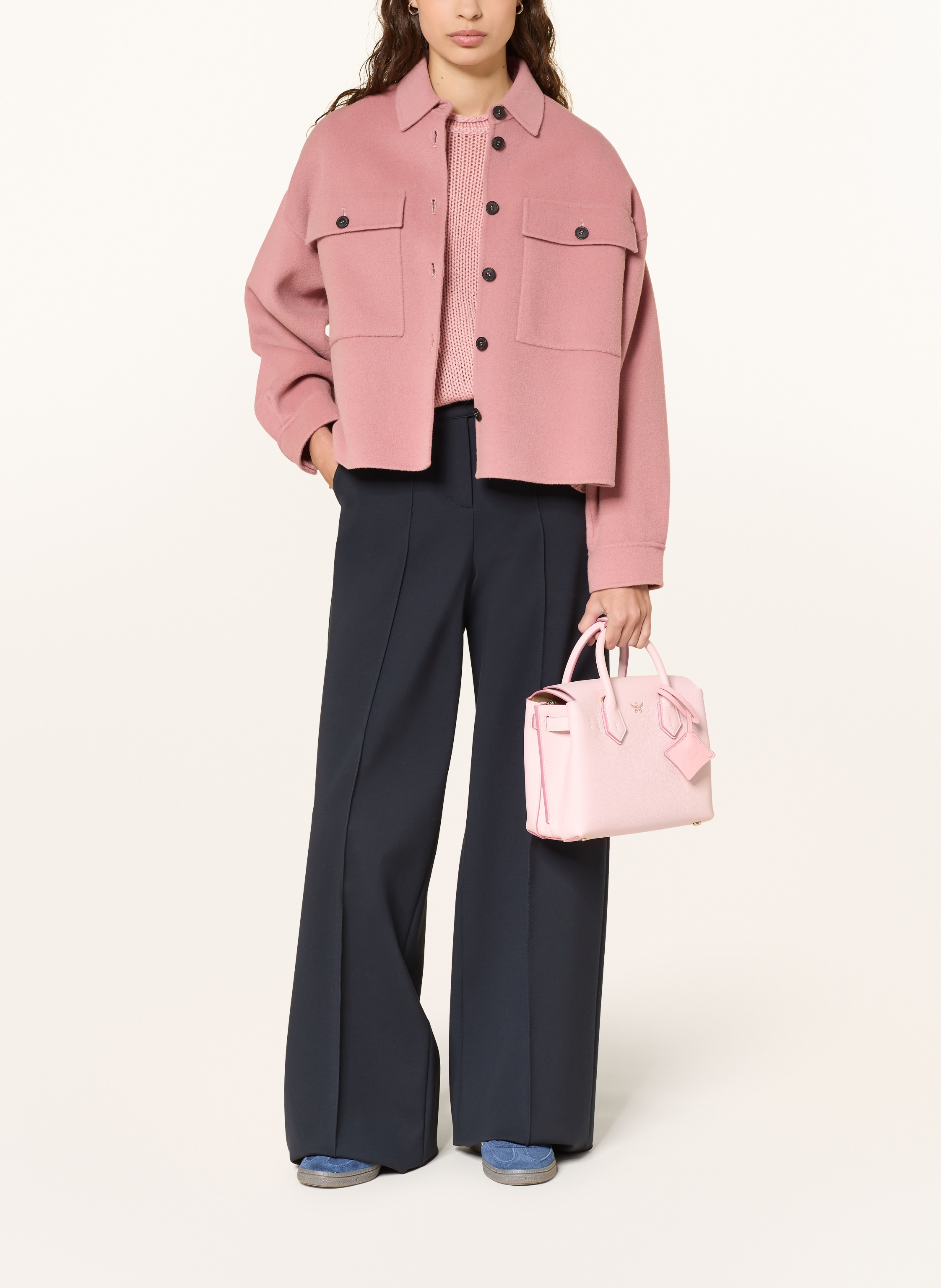 Thumbnail - Mcm Handtasche Milla Small rosa