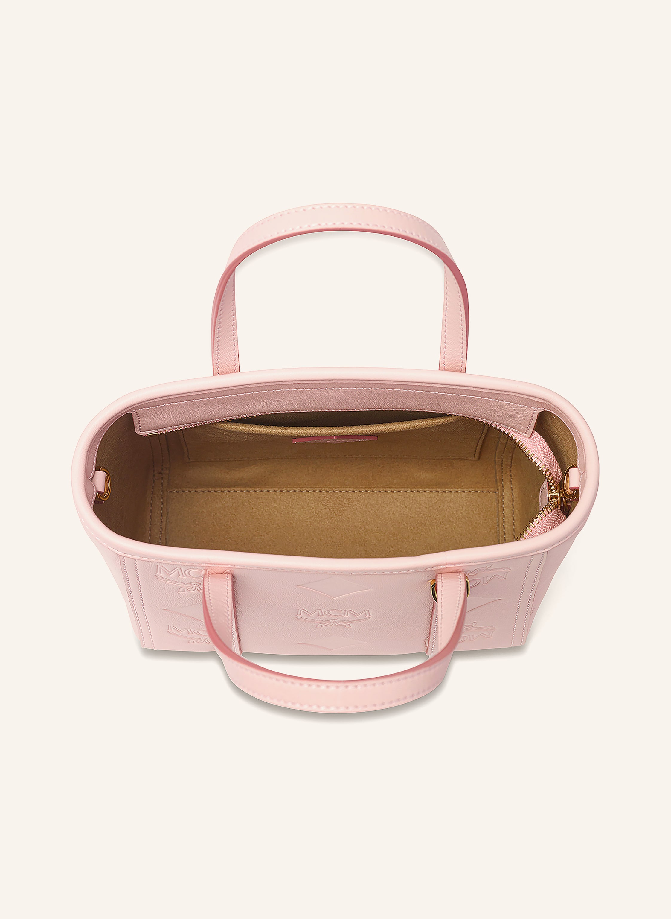 Thumbnail - Mcm Handtasche Toni Mini rosa