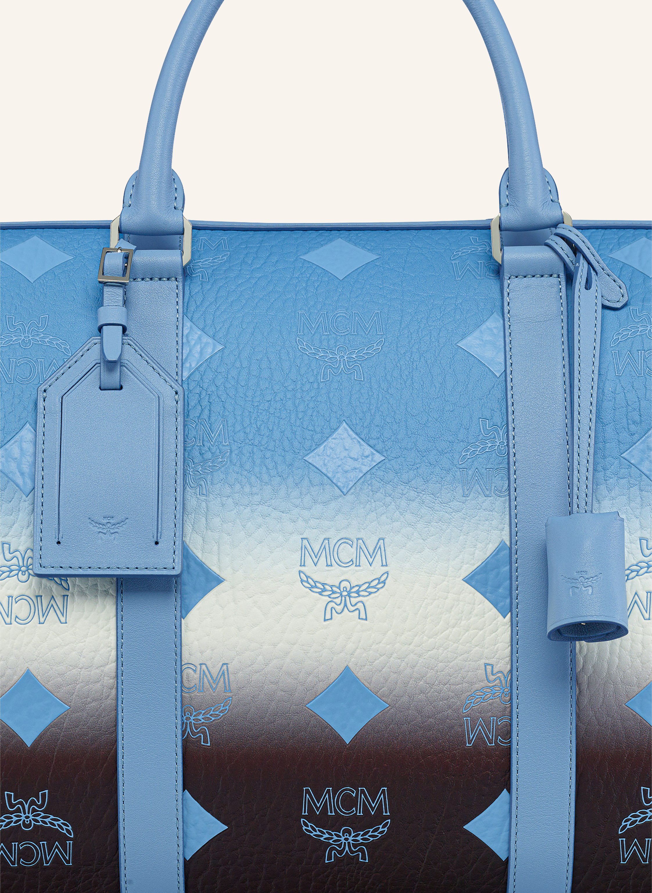 Thumbnail - Mcm Weekender Ottomar Medium blau