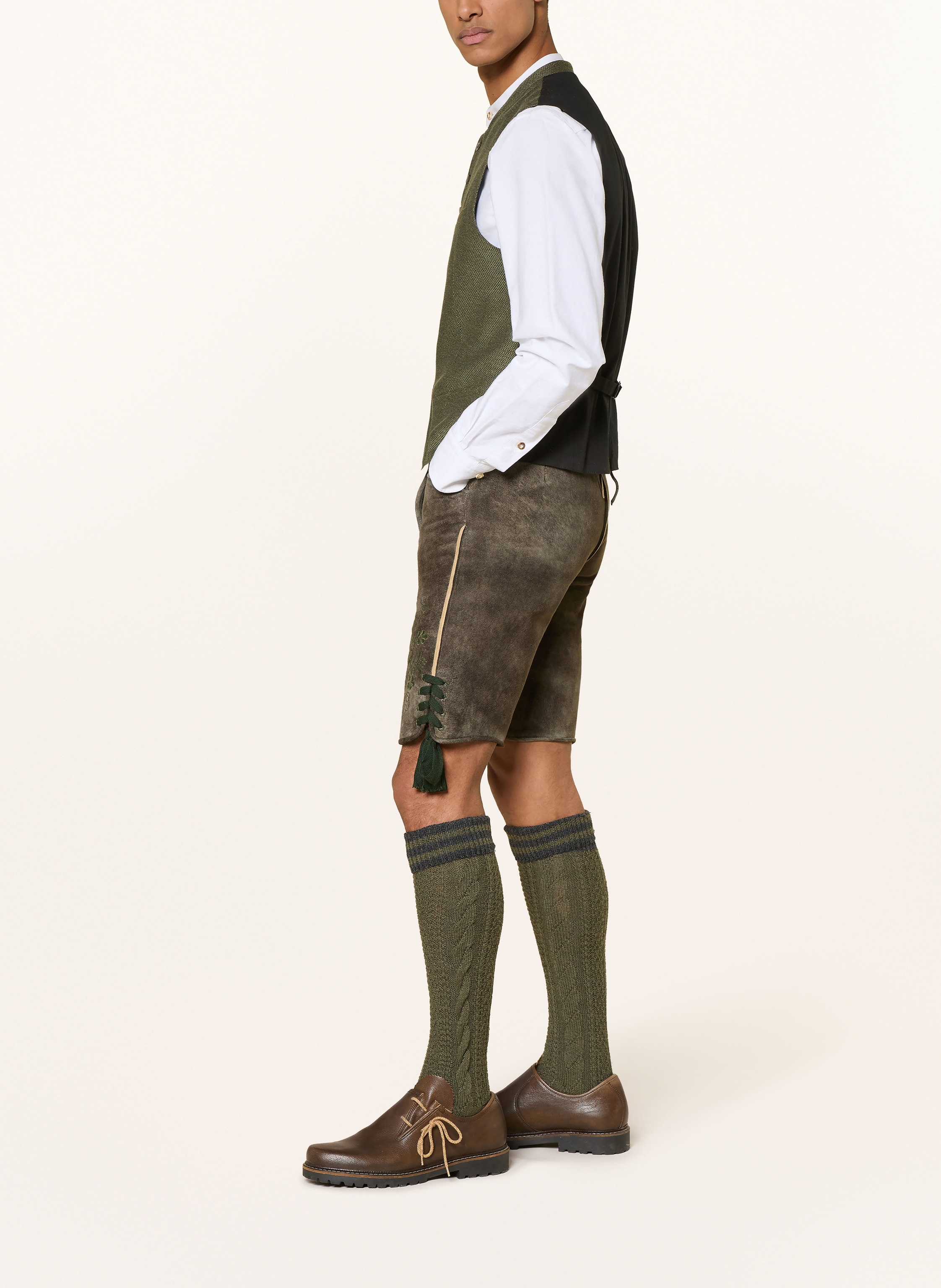 Thumbnail - Beckert Trachten-Lederhose Saaldorf braun